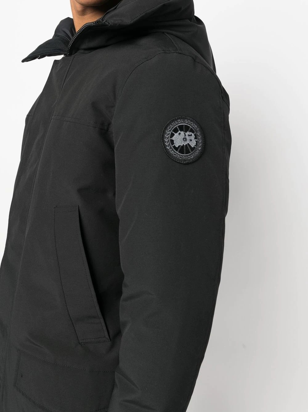 Langford hooded down coat - 5