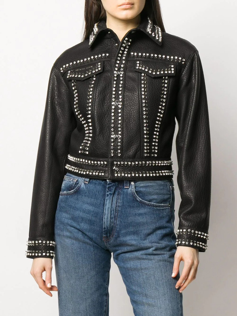 leather skull biker jacket 4