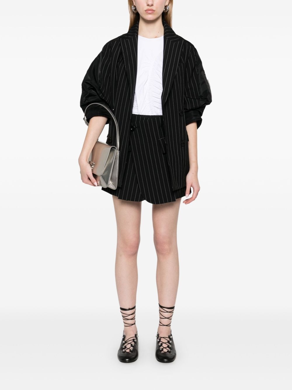 striped shorts - 2