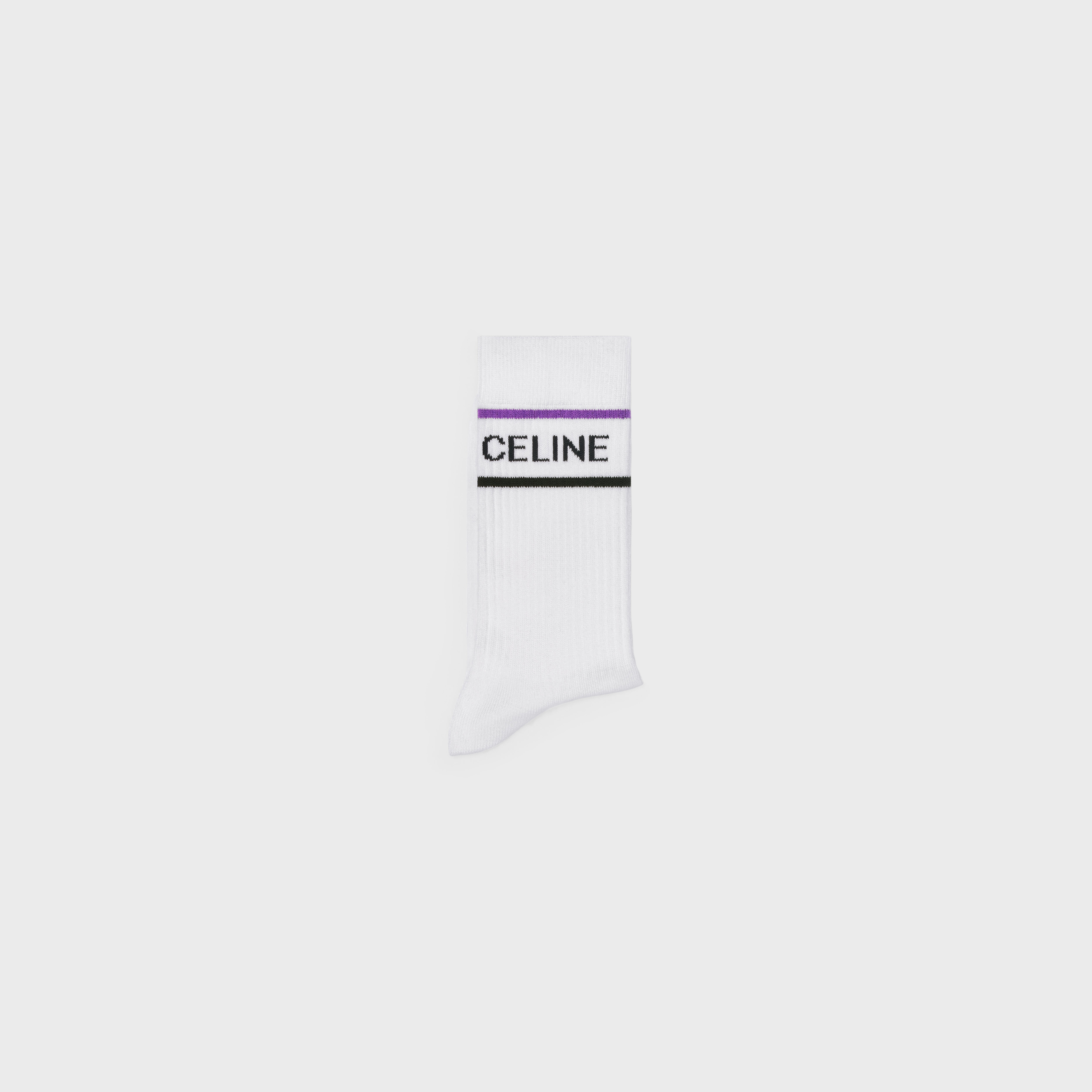 CELINE SOCKS IN STRIPED COTTON - 2