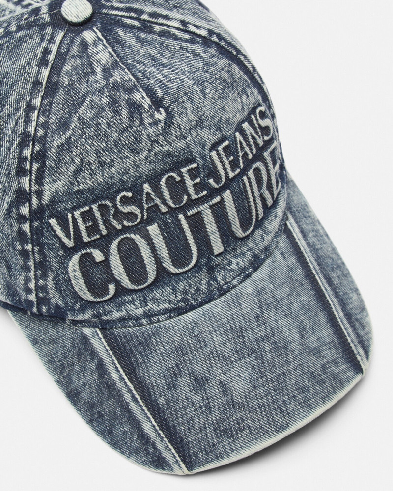 Logo Denim Baseball Cap 4