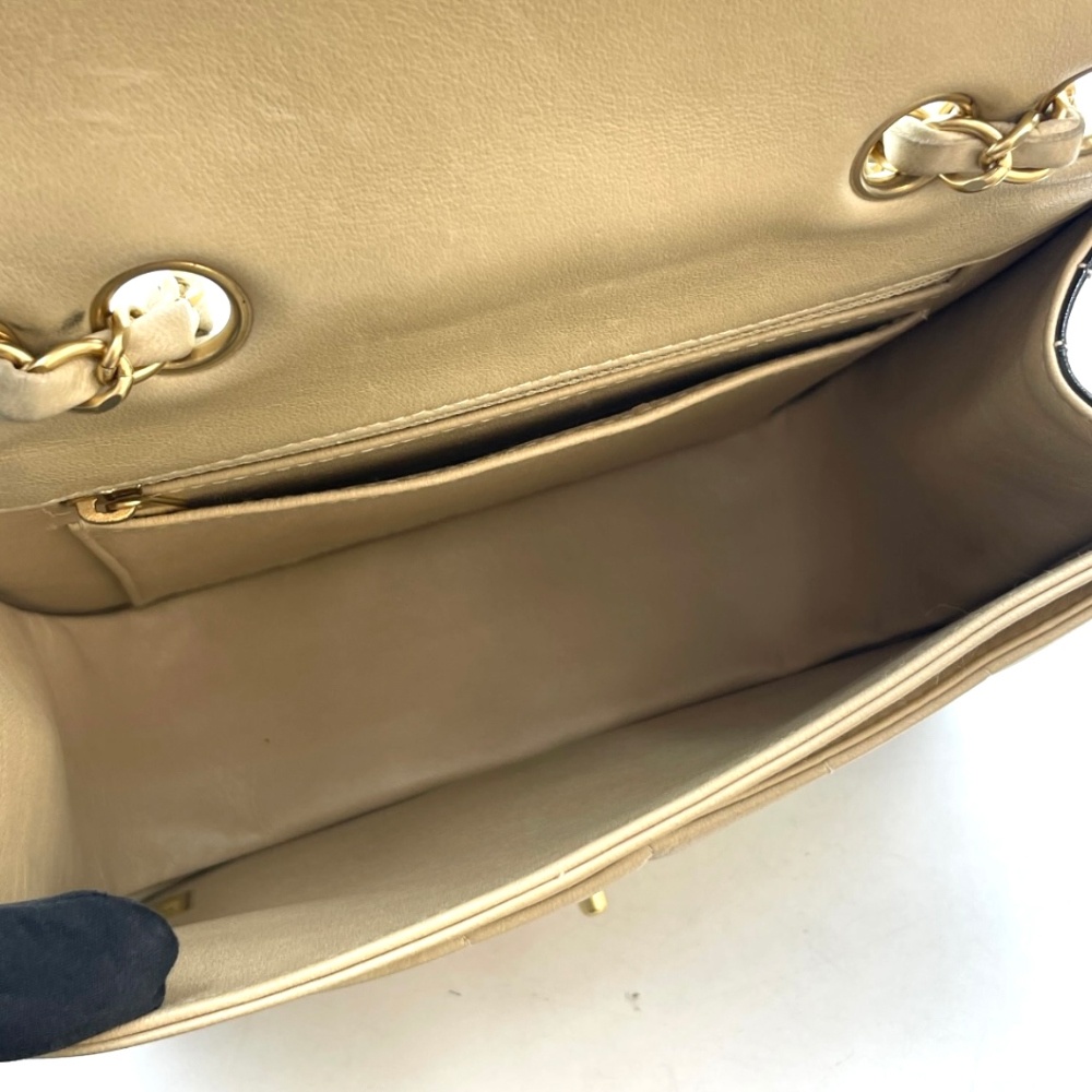 Chanel No.6 Chocolate Bar Flap Shoulder Bag - 9