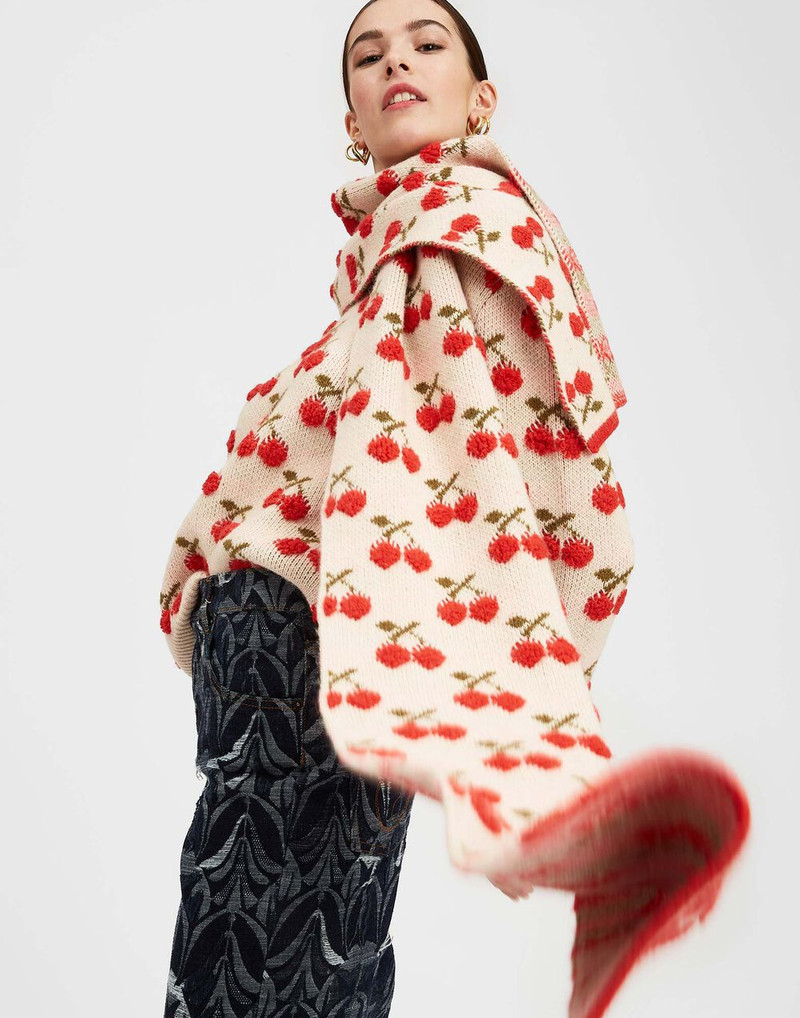 Cherry Scarf 6