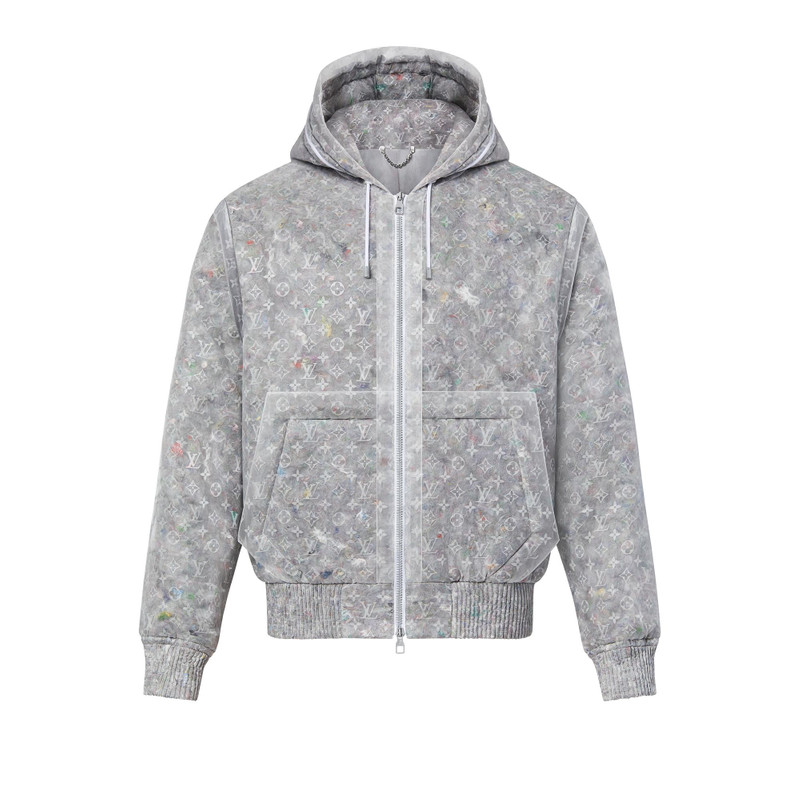Monogram Organza Padded Blouson - 1
