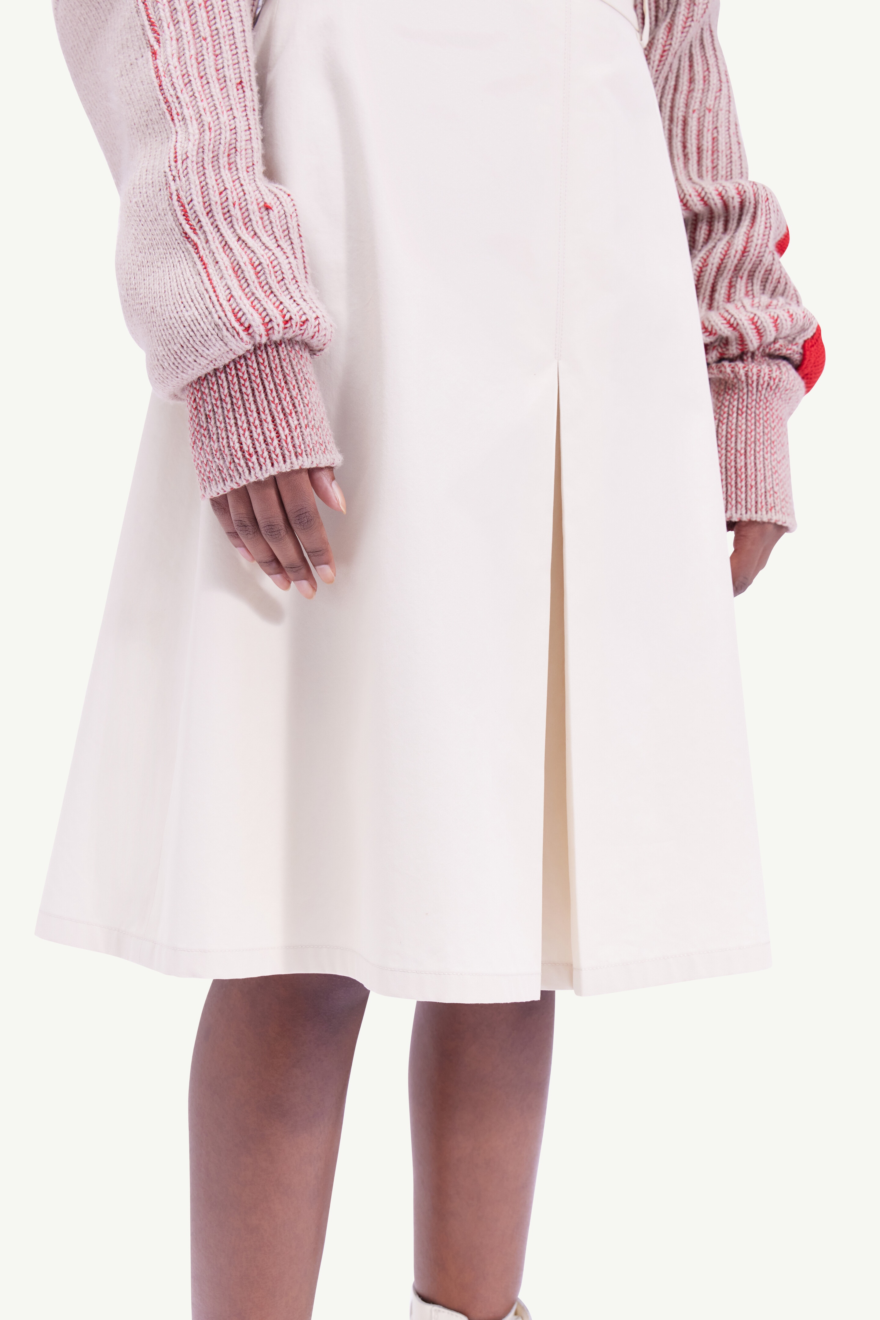 Cotton twill skirt - 5