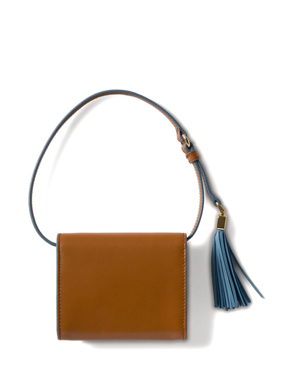 leather tassel wallet - 2