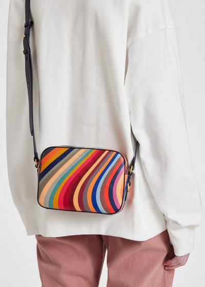 Paul Smith 'Swirl' Leather Cross-Body Bag outlook