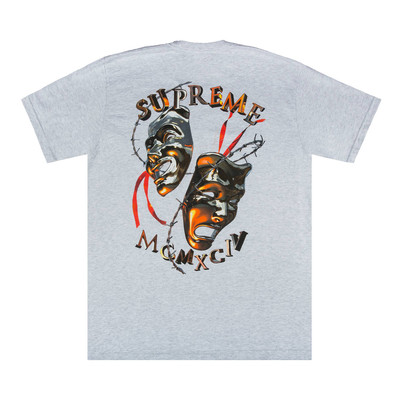 Supreme Supreme Laugh Now Tee 'Ash Grey' outlook