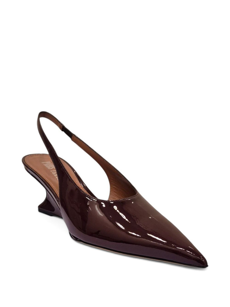 PARIS TEXAS 50mm Nina slingback pointed pumps outlook