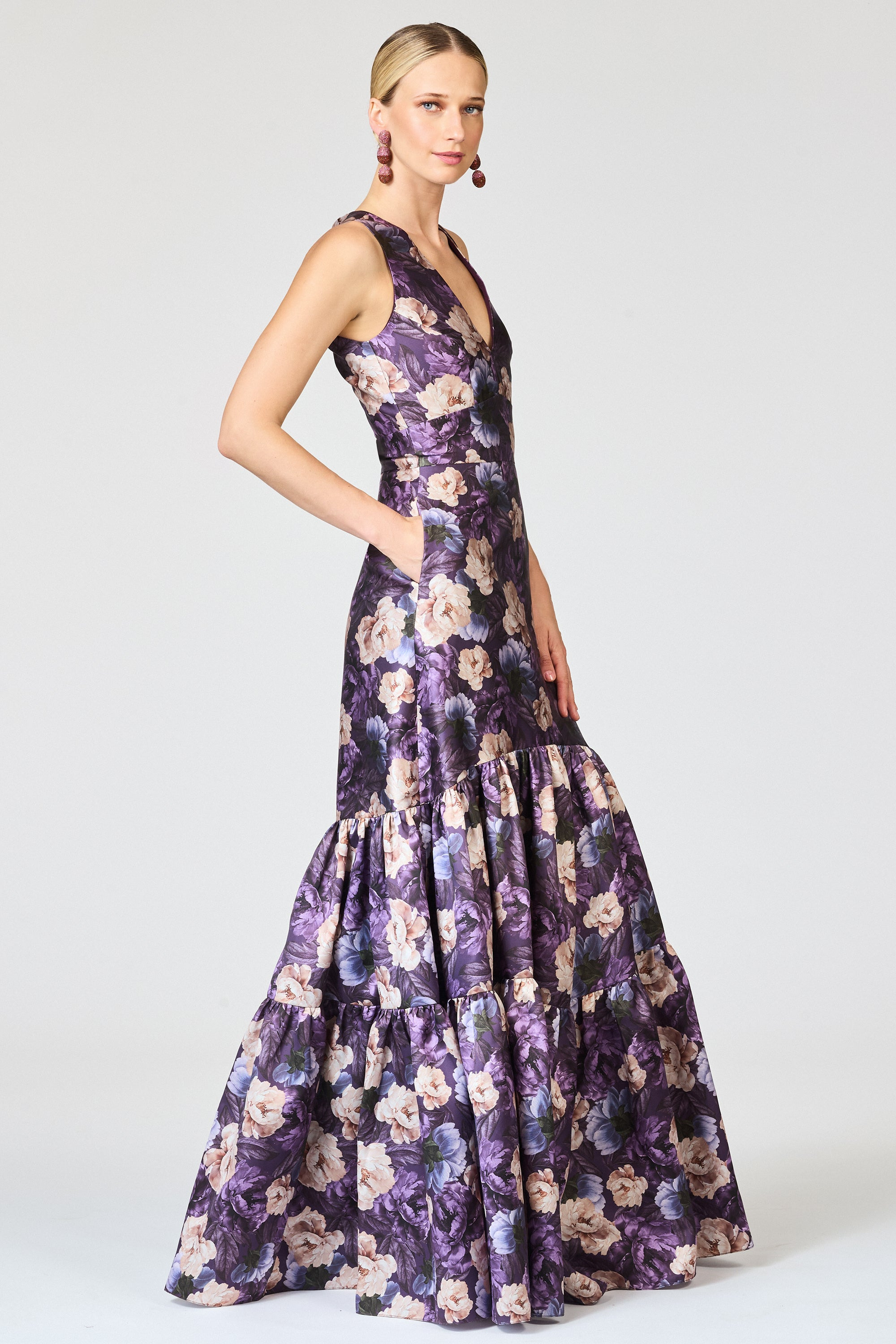 RORI GOWN - WINTER PEONY - 3