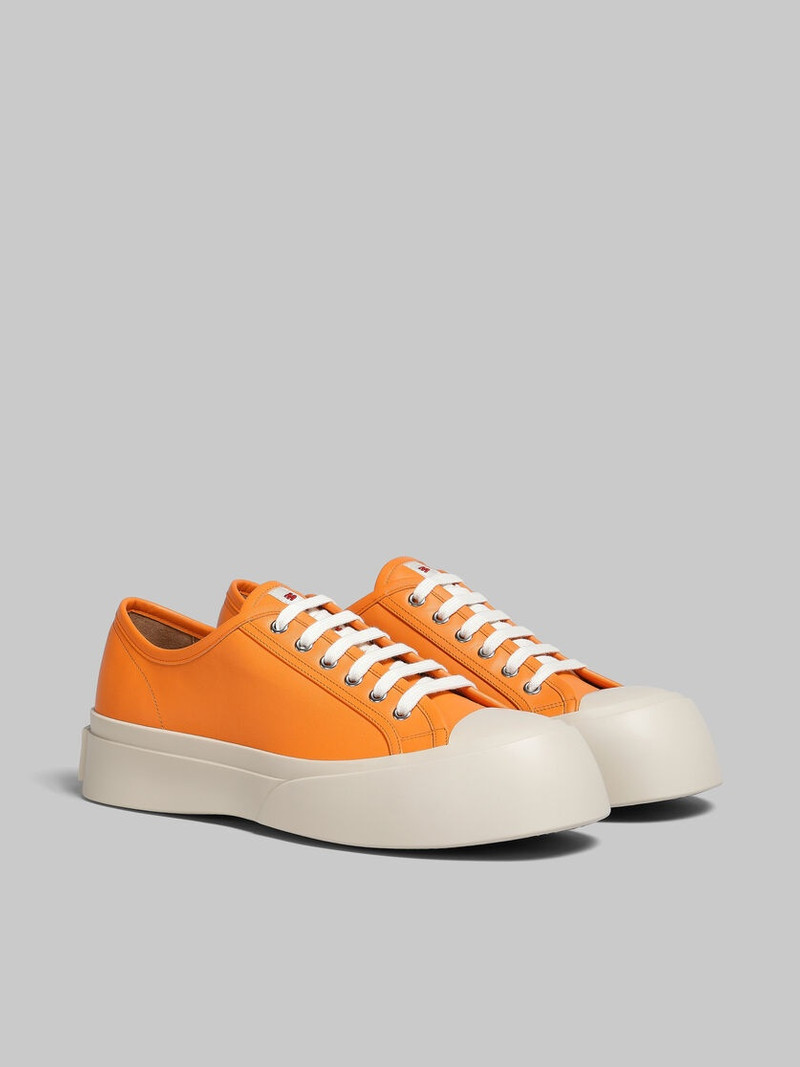 Marni ORANGE NAPPA LEATHER PABLO SNEAKER outlook
