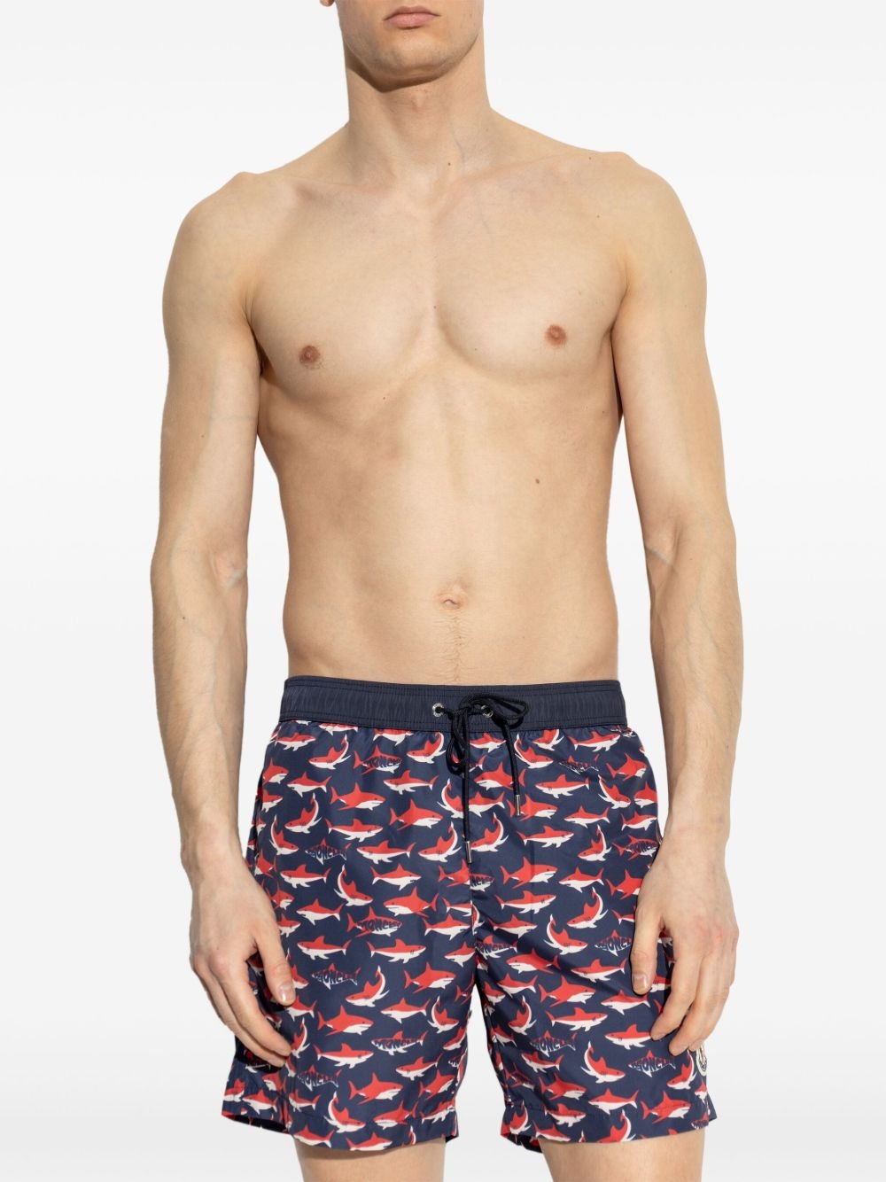 printed swim shorts - 2