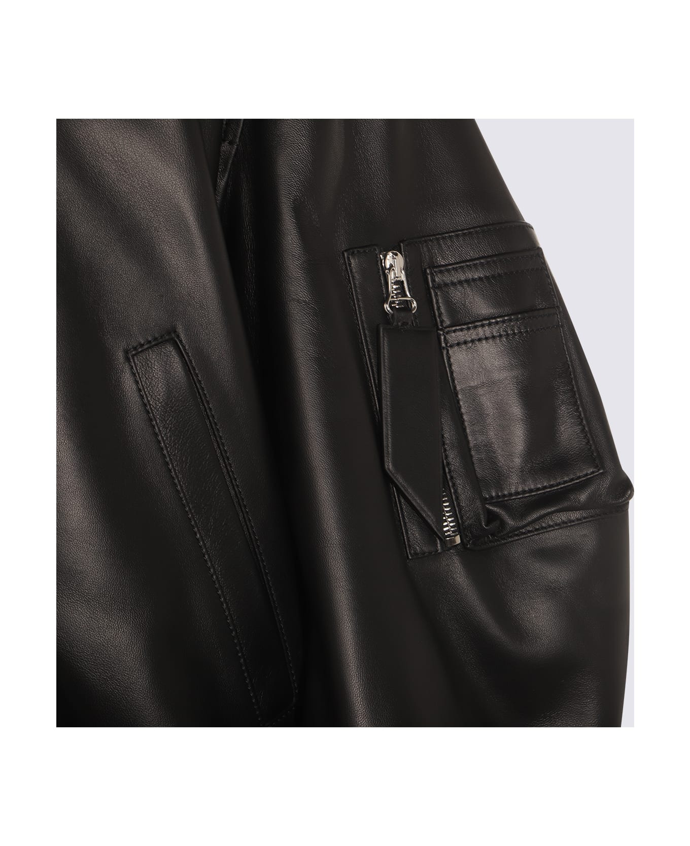 Black Leather Jacket - 3