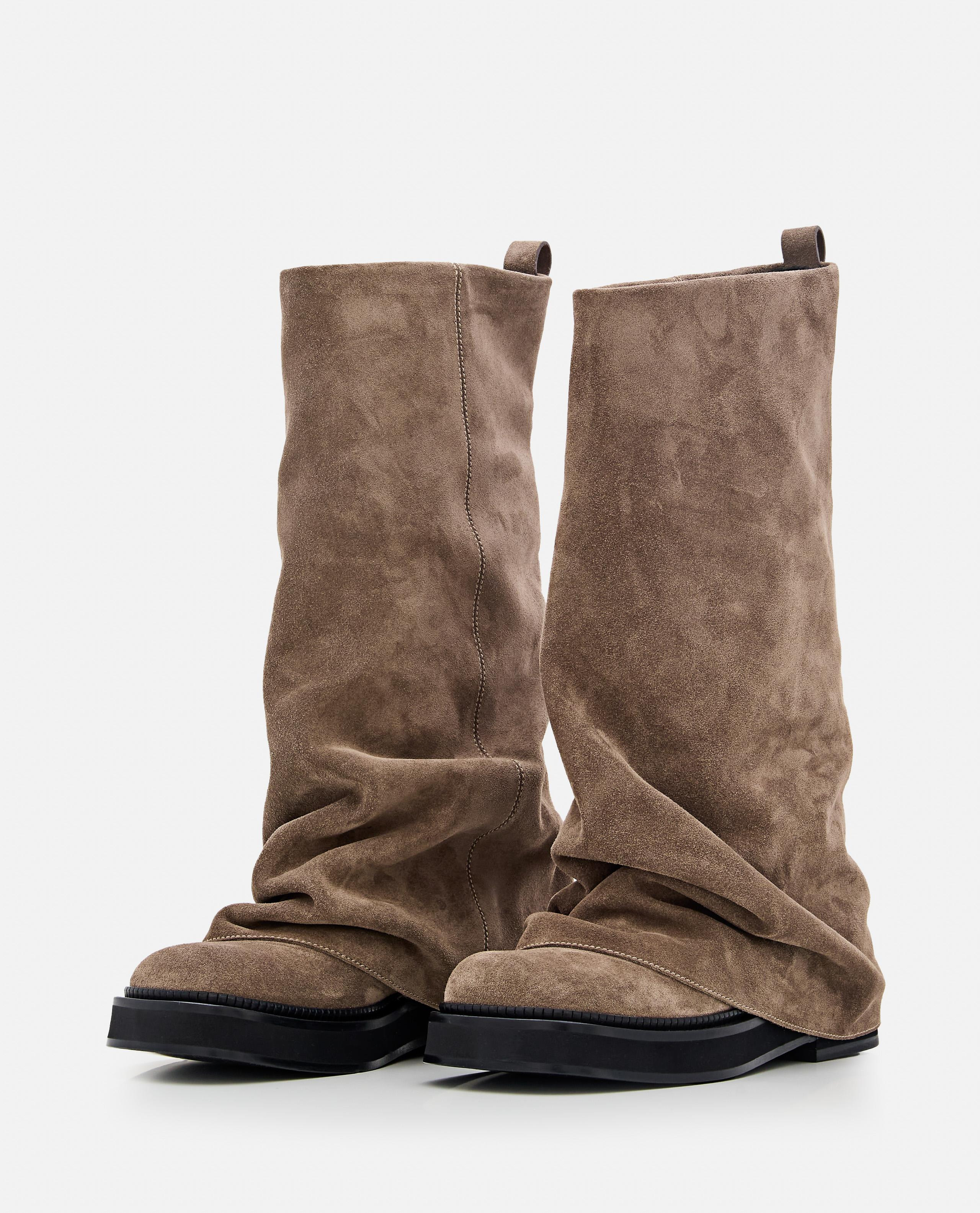 SUEDE ROBIN COMBAT BOOTS - 2