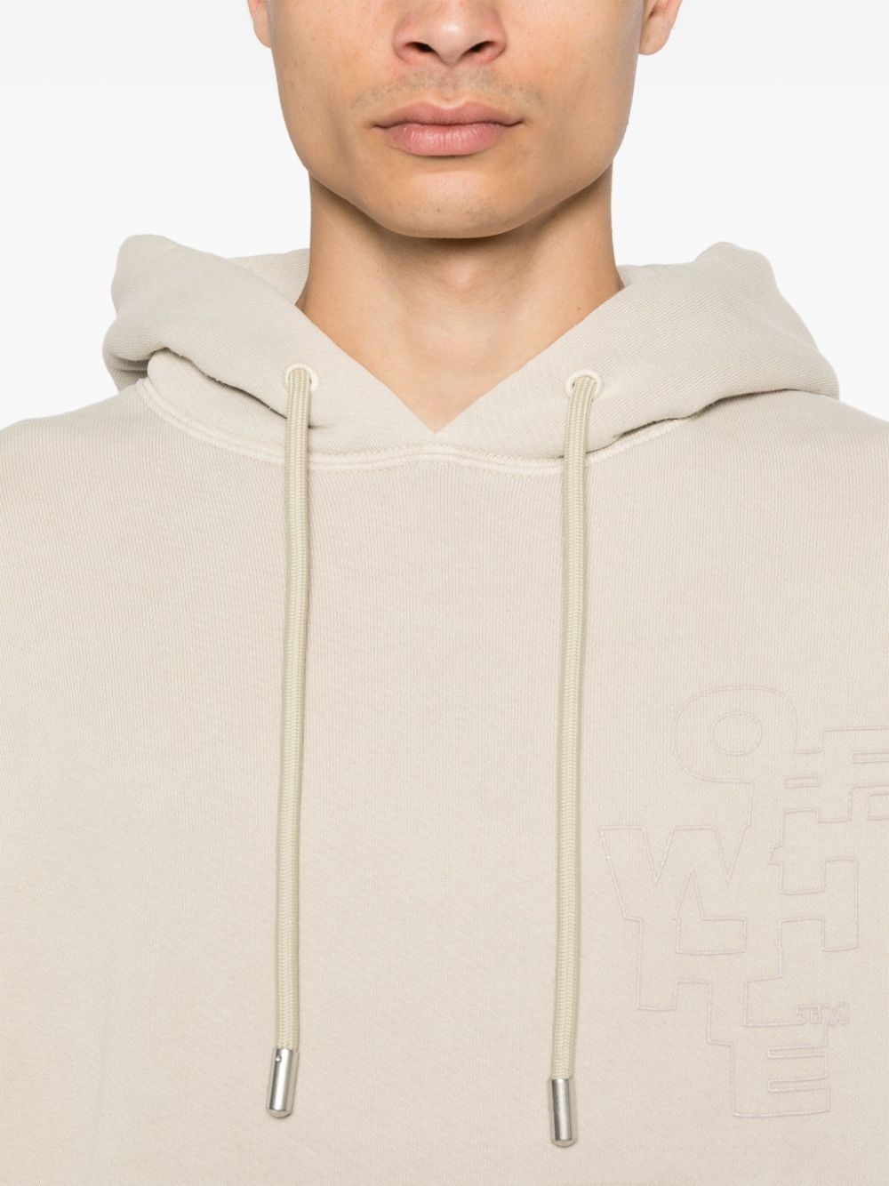 Outline Arrow hoodie - 5