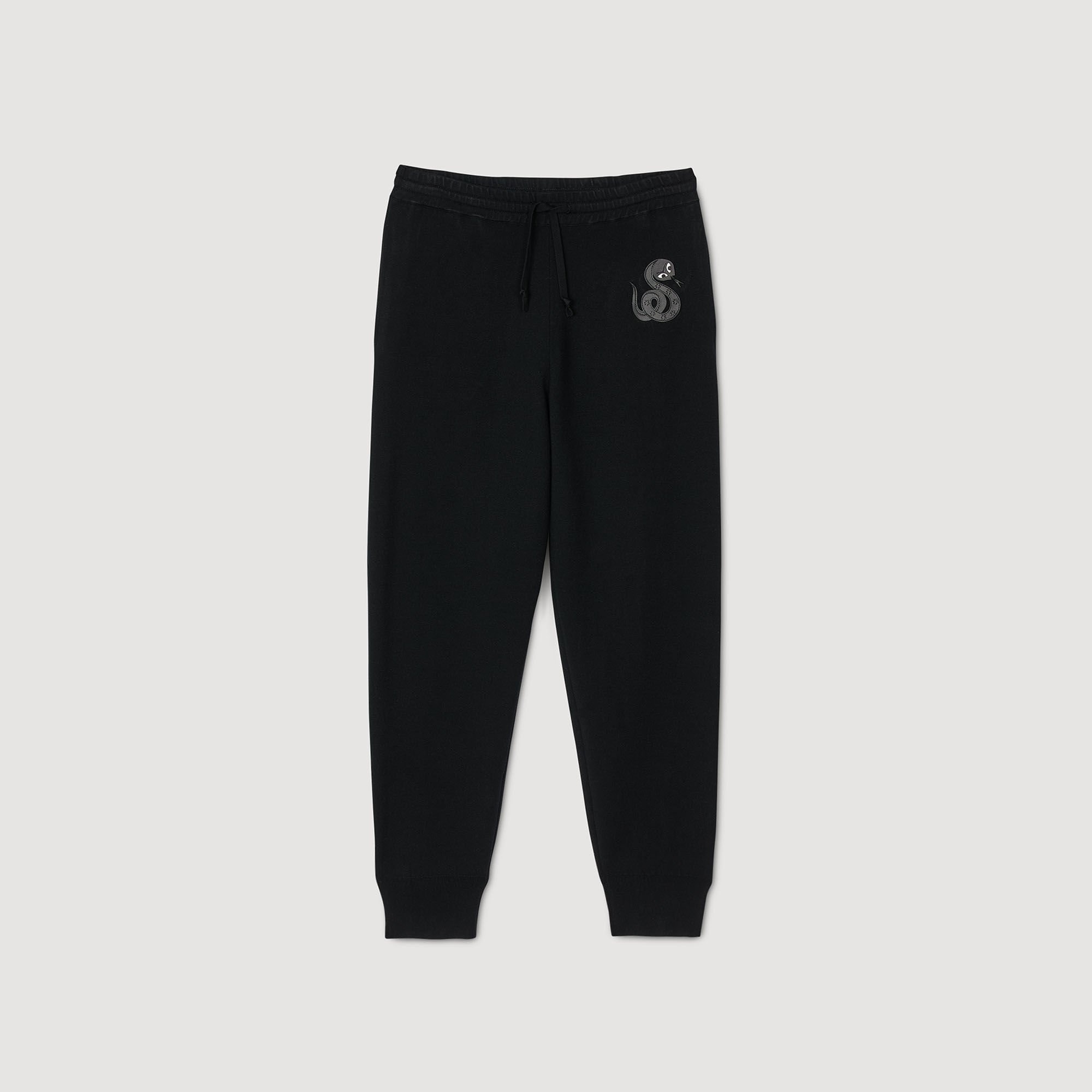JOGGERS WITH SNAKE DETAIL - 6