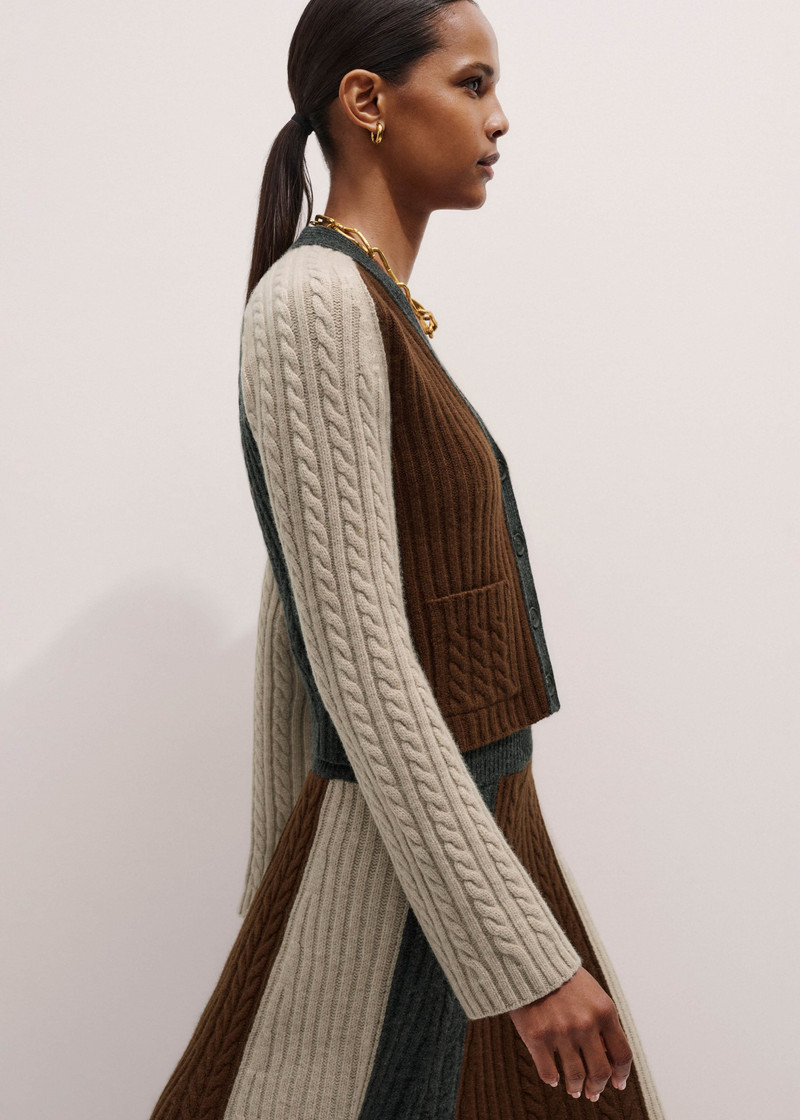 Cable Cardigan 5
