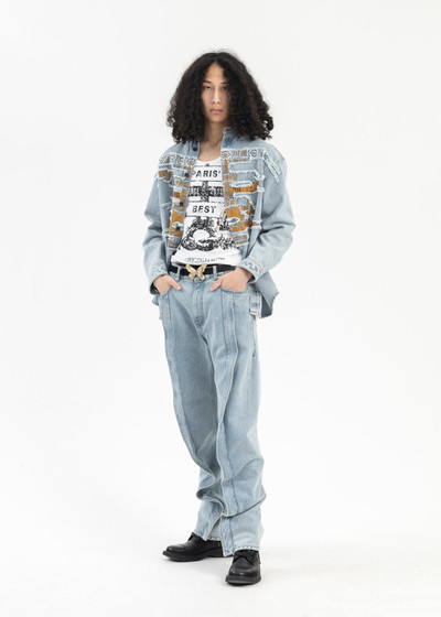 Y/Project ICE BLUE EVERGREEN BANANA JEANS outlook