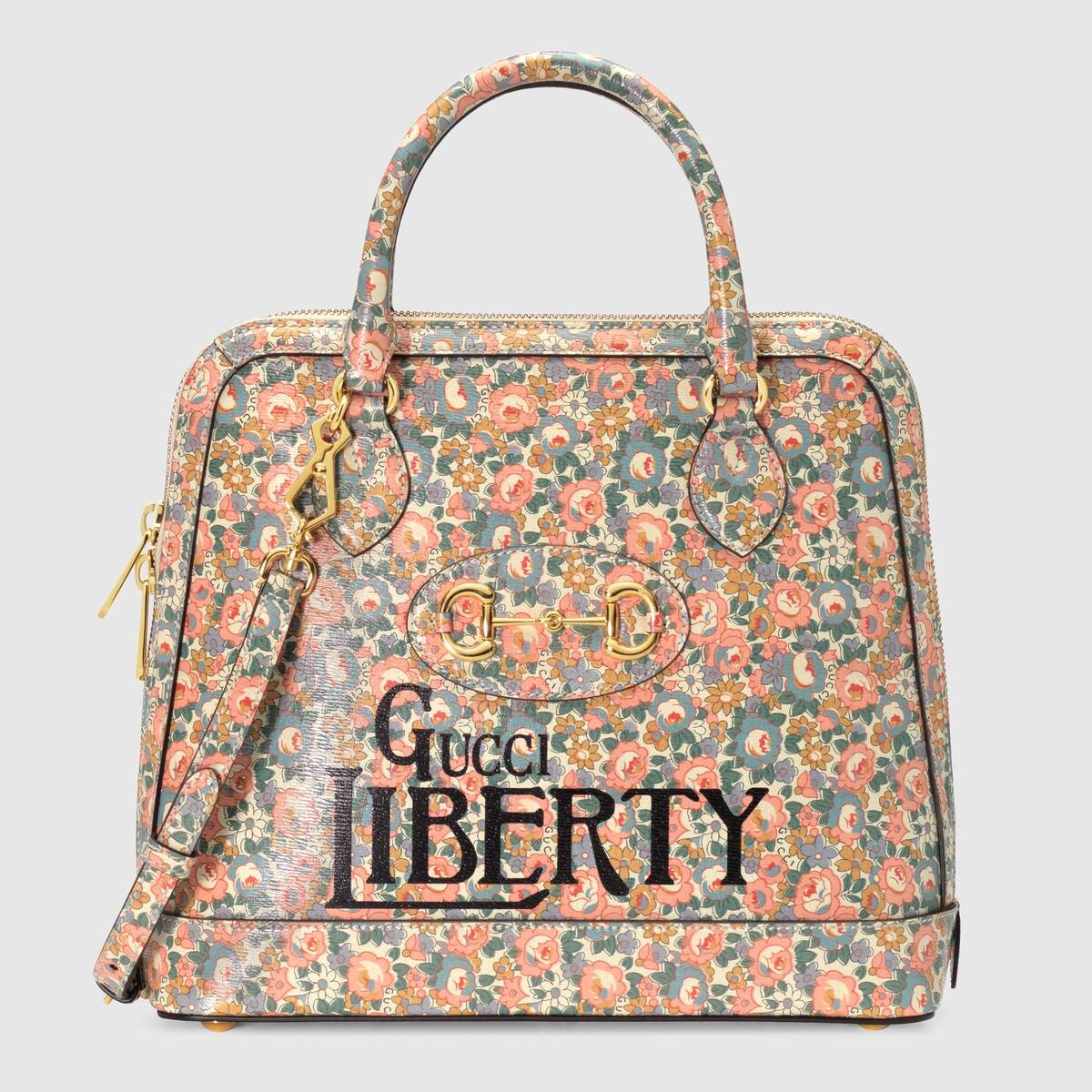 Online Exclusive Gucci Horsebit 1955 Liberty London bag - 1