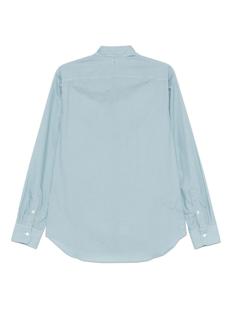 Canali geometric-pattern shirt outlook