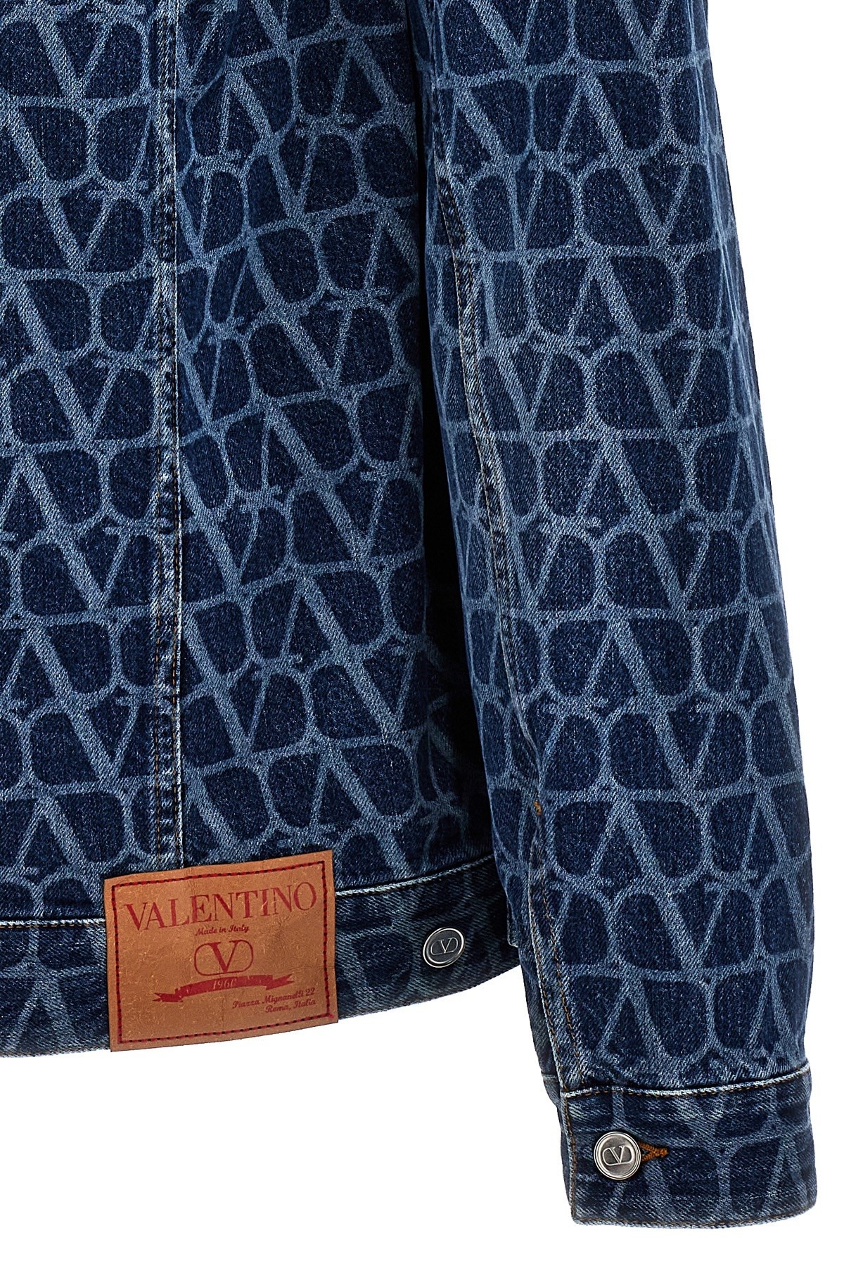 VIP【関税送料無料】希少 Valentino Denim Jacket VALENTINO SS25 Valentino Denim Jacket (6B3DC03J94C 558