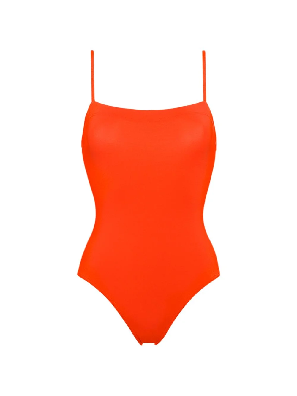 square neck swimsuit - 1