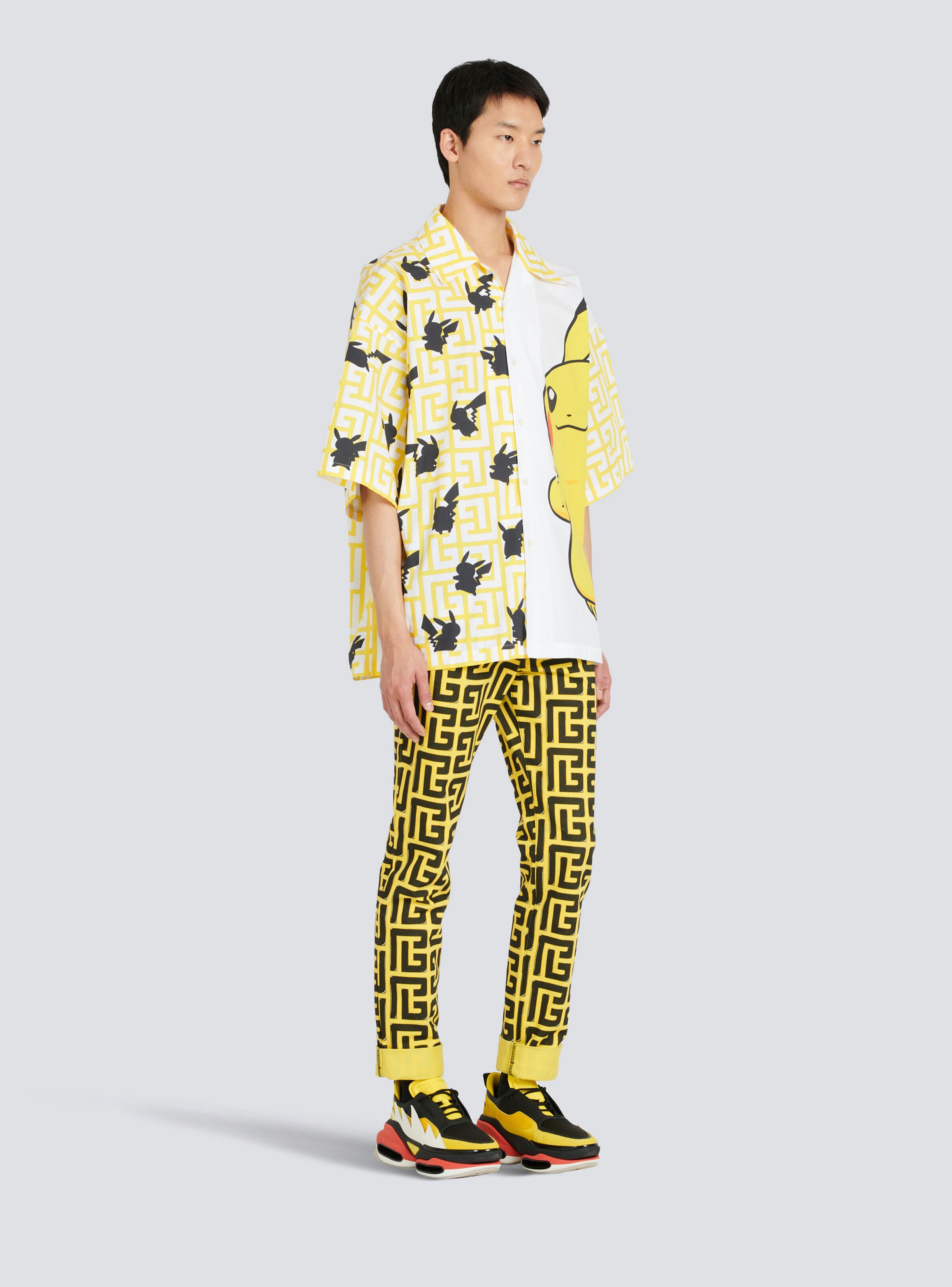 Unisex - Oversized Pokémon print shirt - 5
