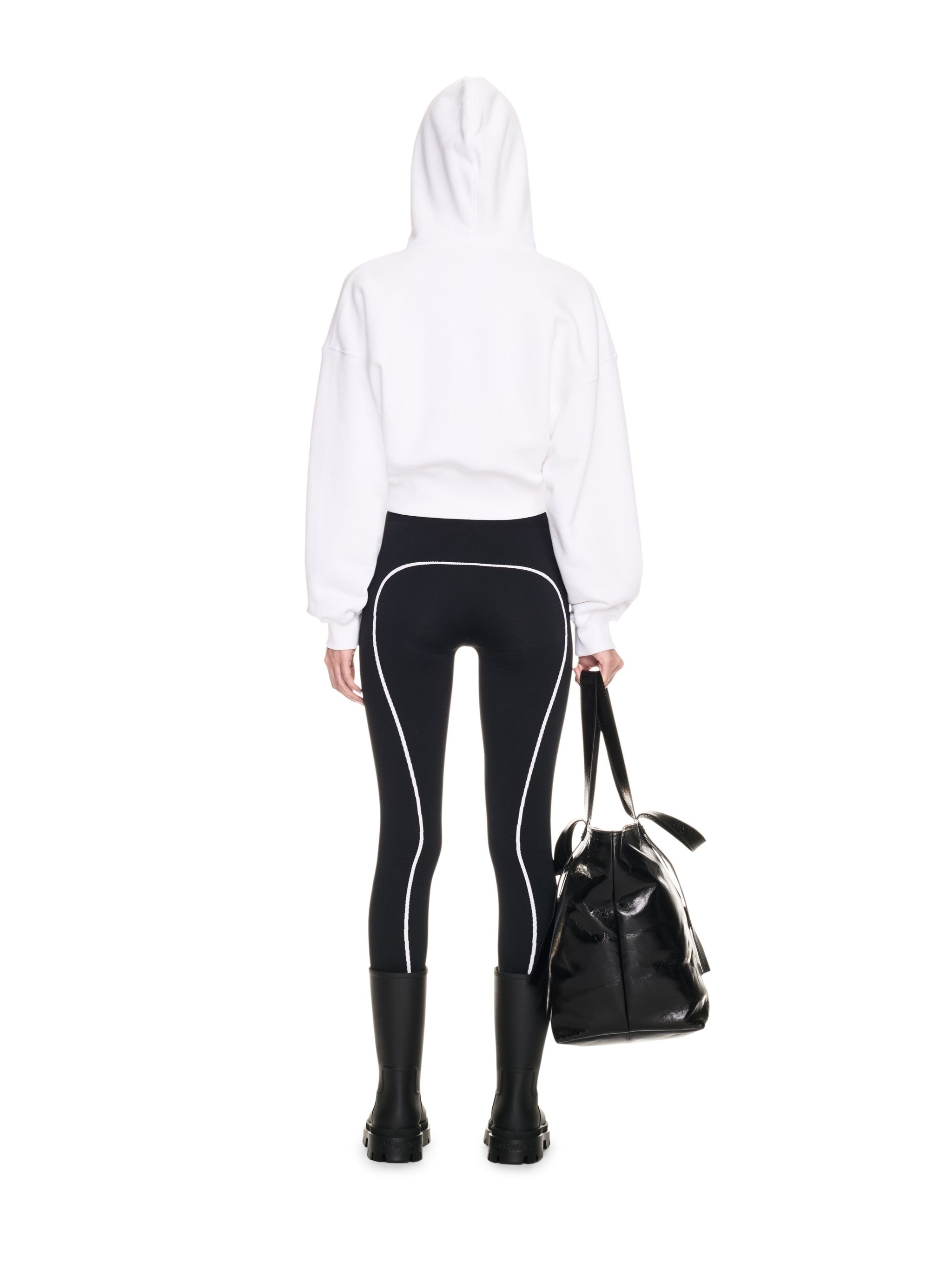 Embr Script Type Crop Hoodie - 4