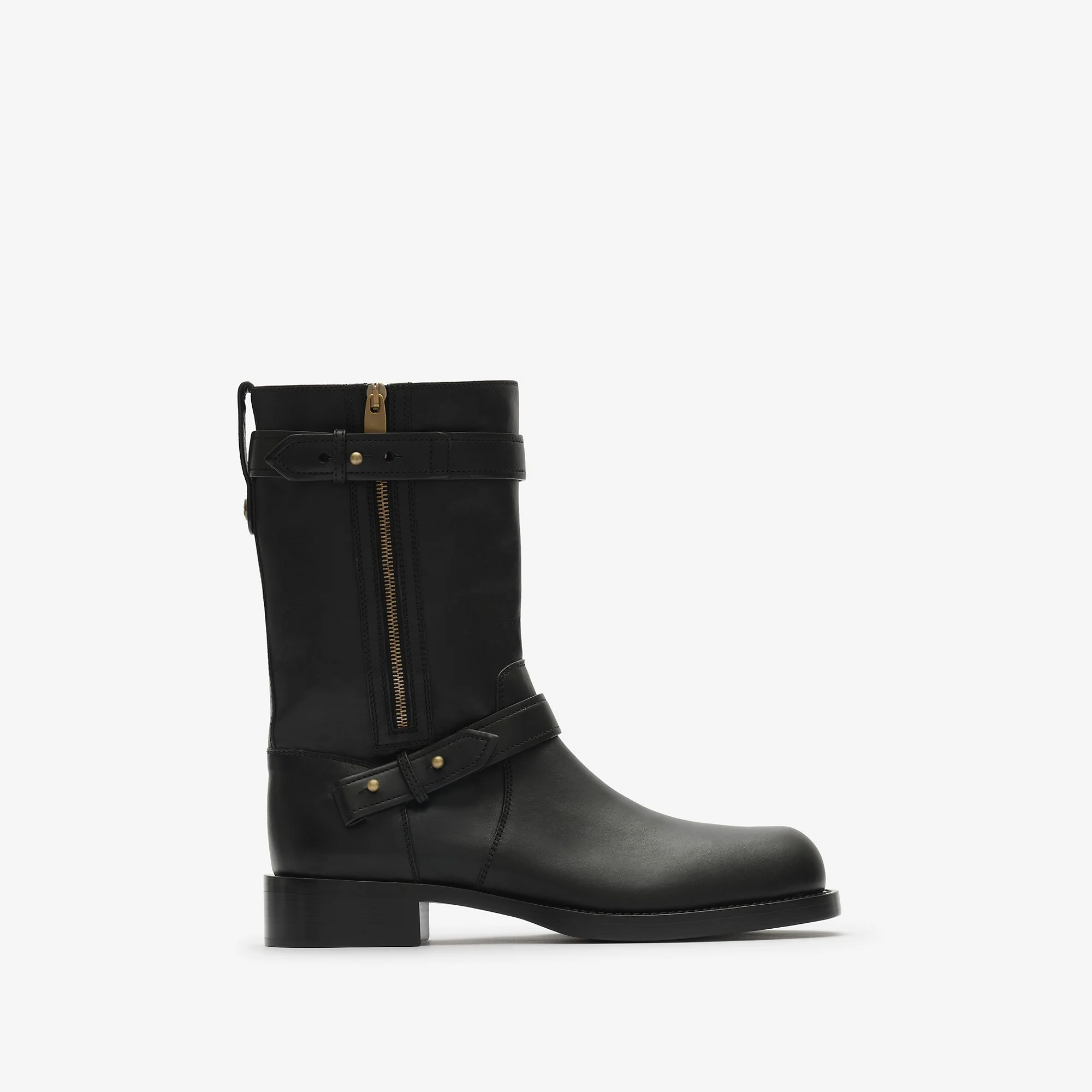 Leather Kent Biker Boots - 1