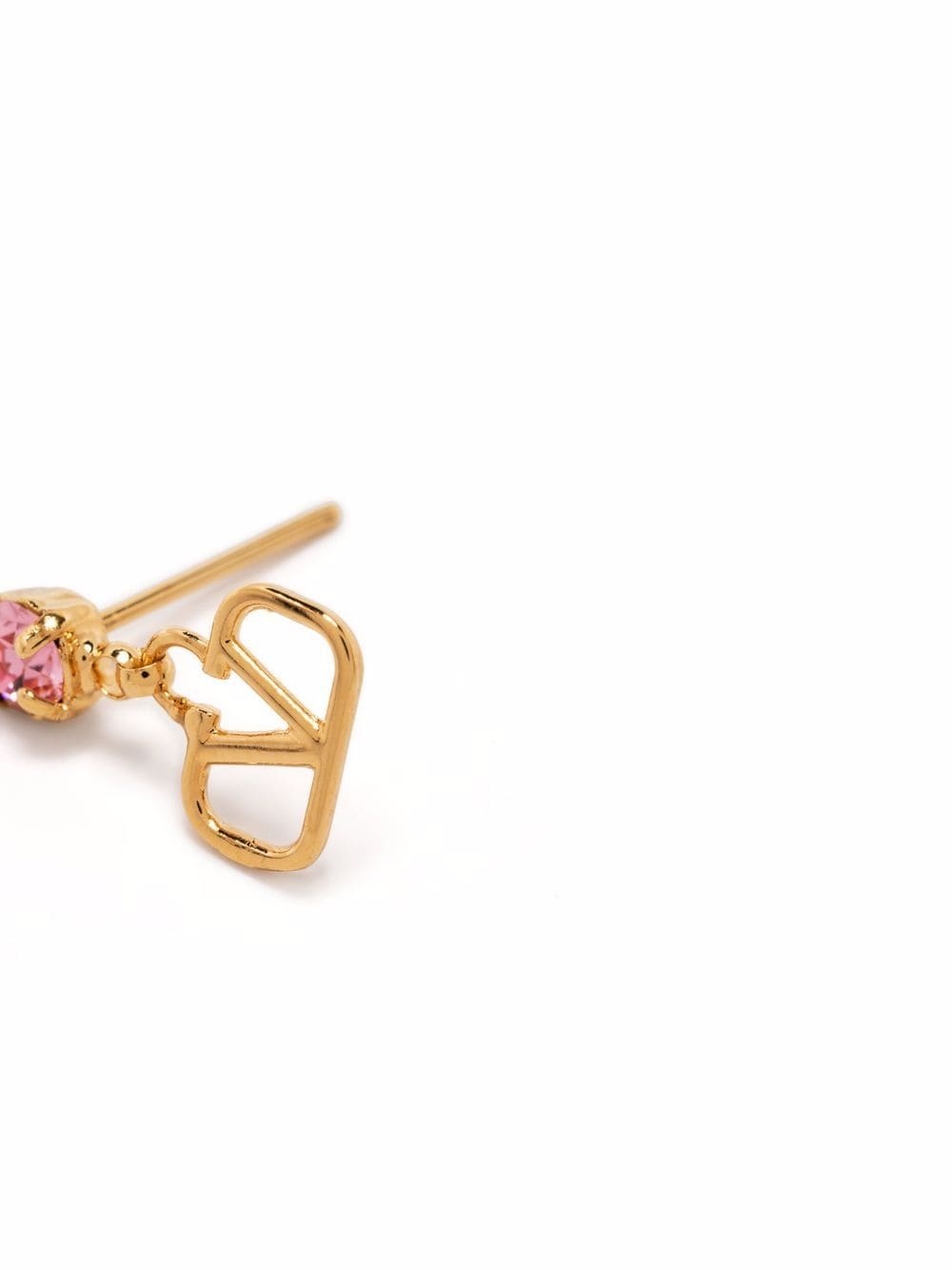 VLogo stud earrings - 3