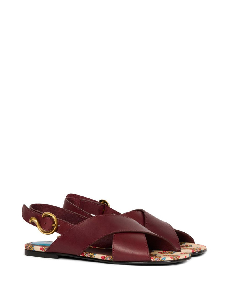 Etro leather sandals outlook