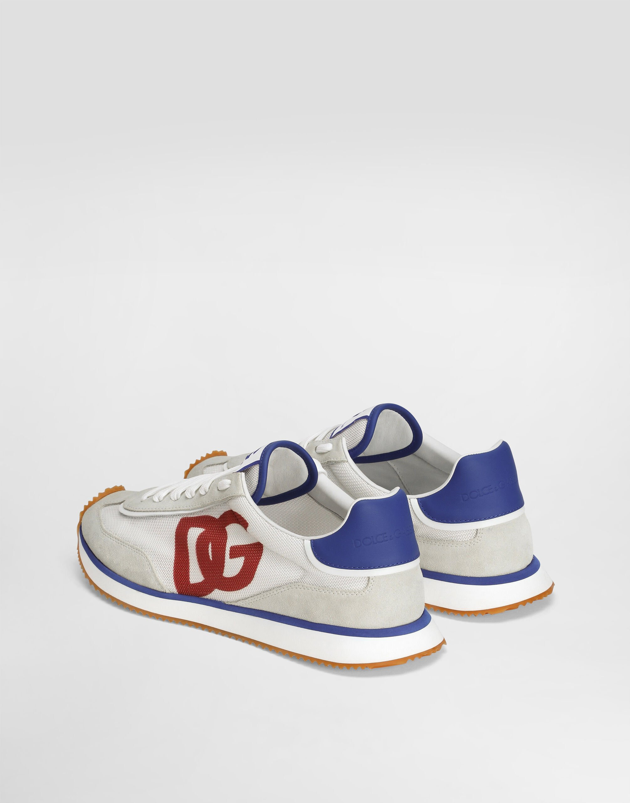 Mixed-material DG CUSHION sneakers - 3