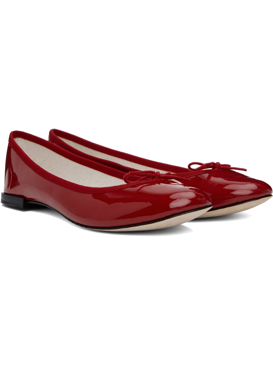 Red Cendrillon Ballerina Flats - 4
