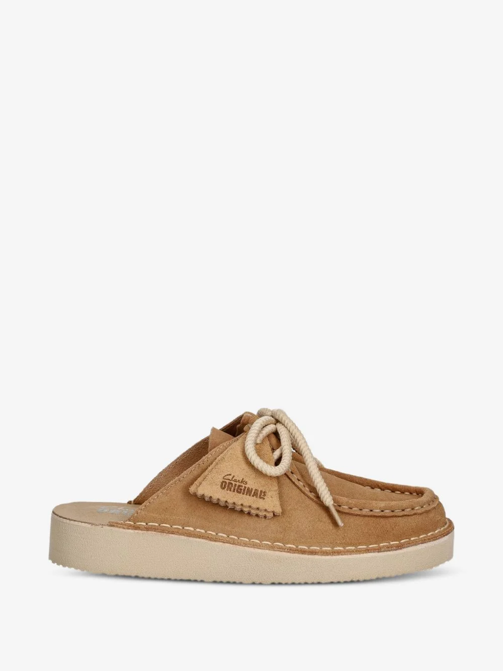 Wallabee Cup lace-up mules - 1