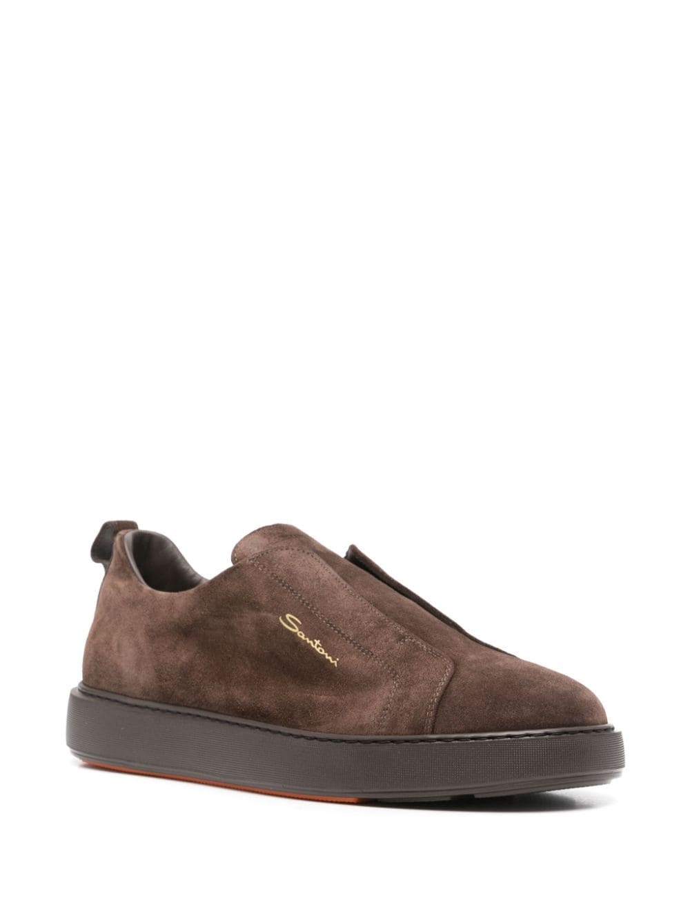 suede slip-on sneakers - 2