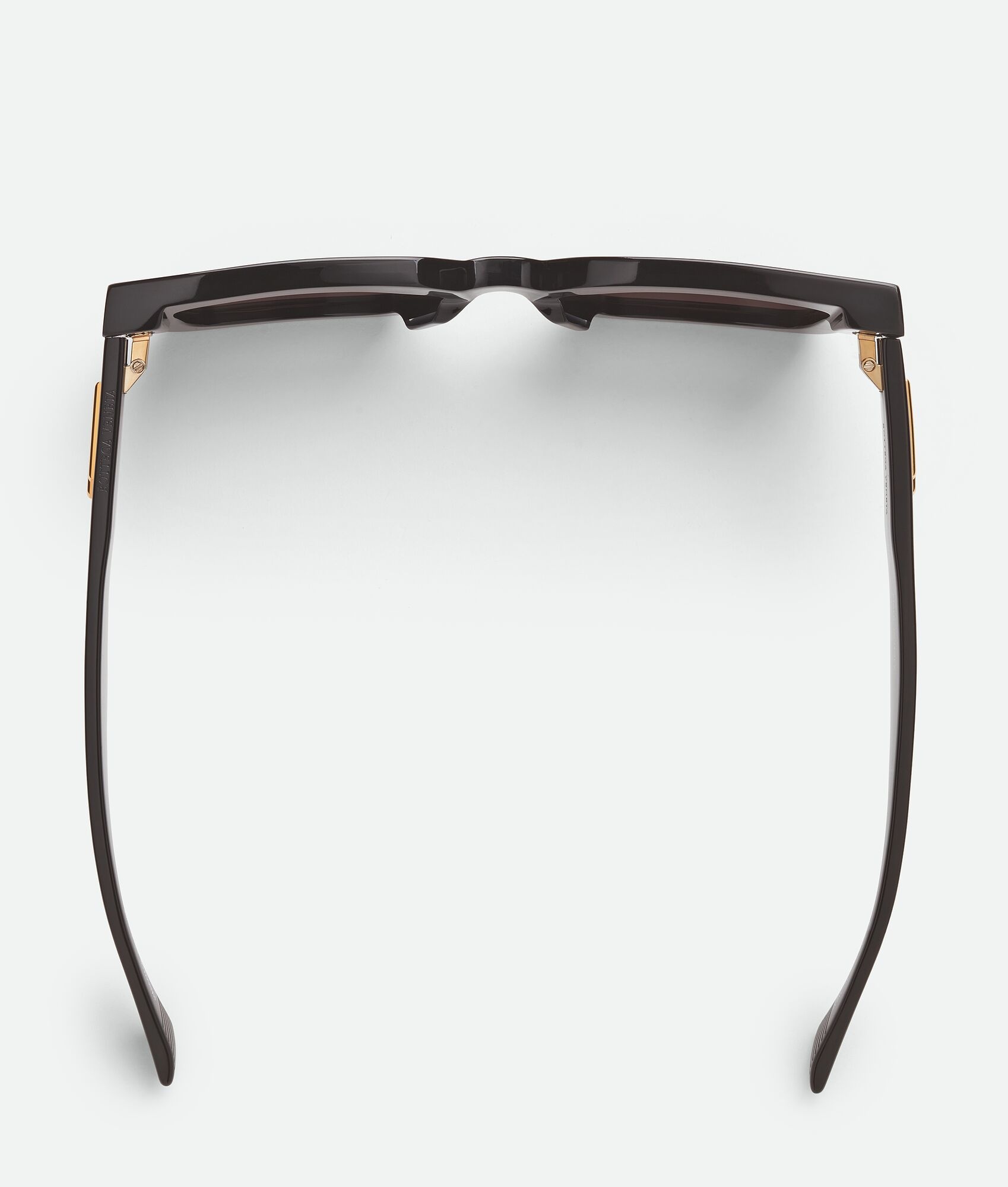 Bottega Veneta Black Classic Square Sunglasses