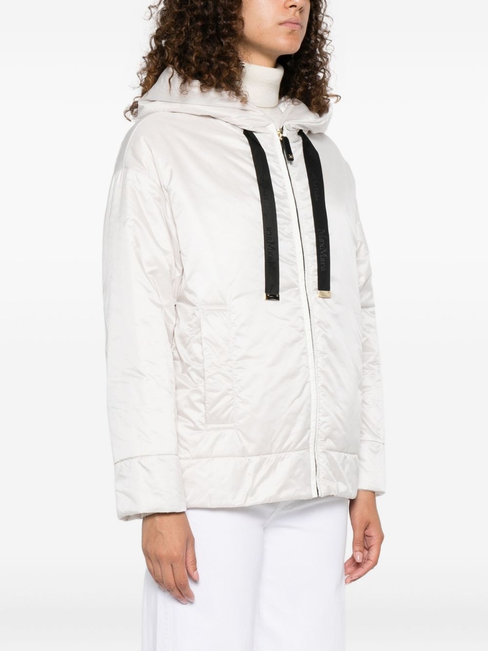 Greenh hooded padded jacket - 3