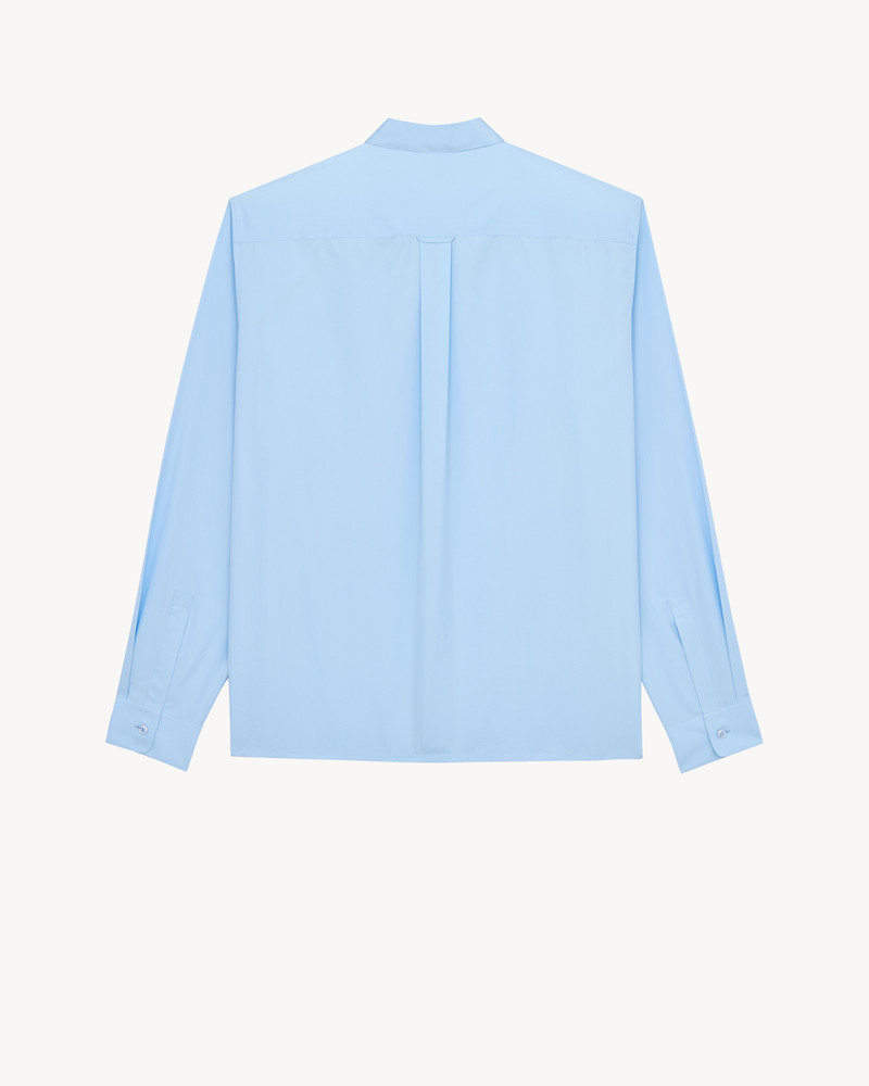 SAINT LAURENT SHIRT IN COTTON POPLIN outlook