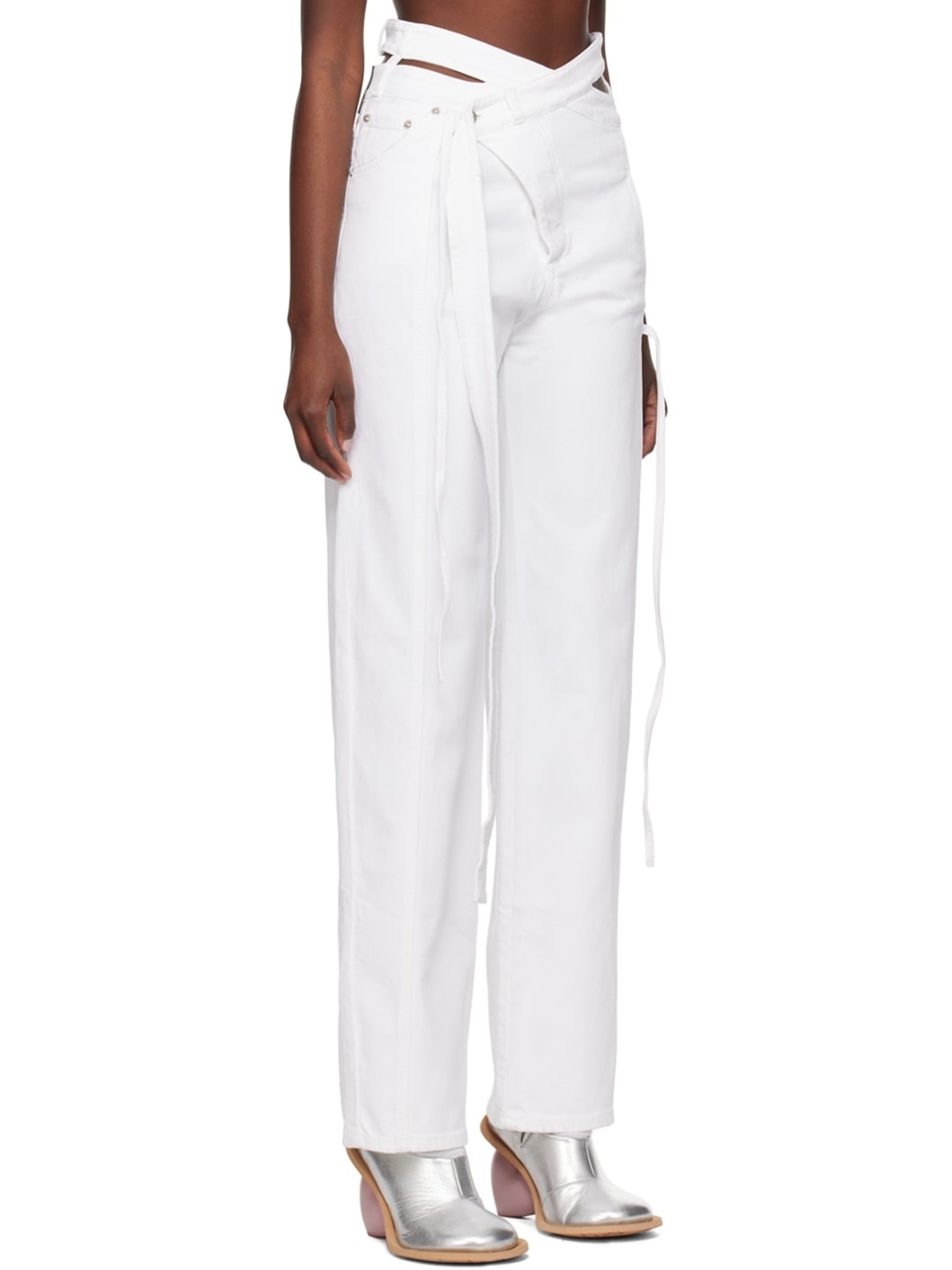 SSENSE Exclusive White Jeans - 2
