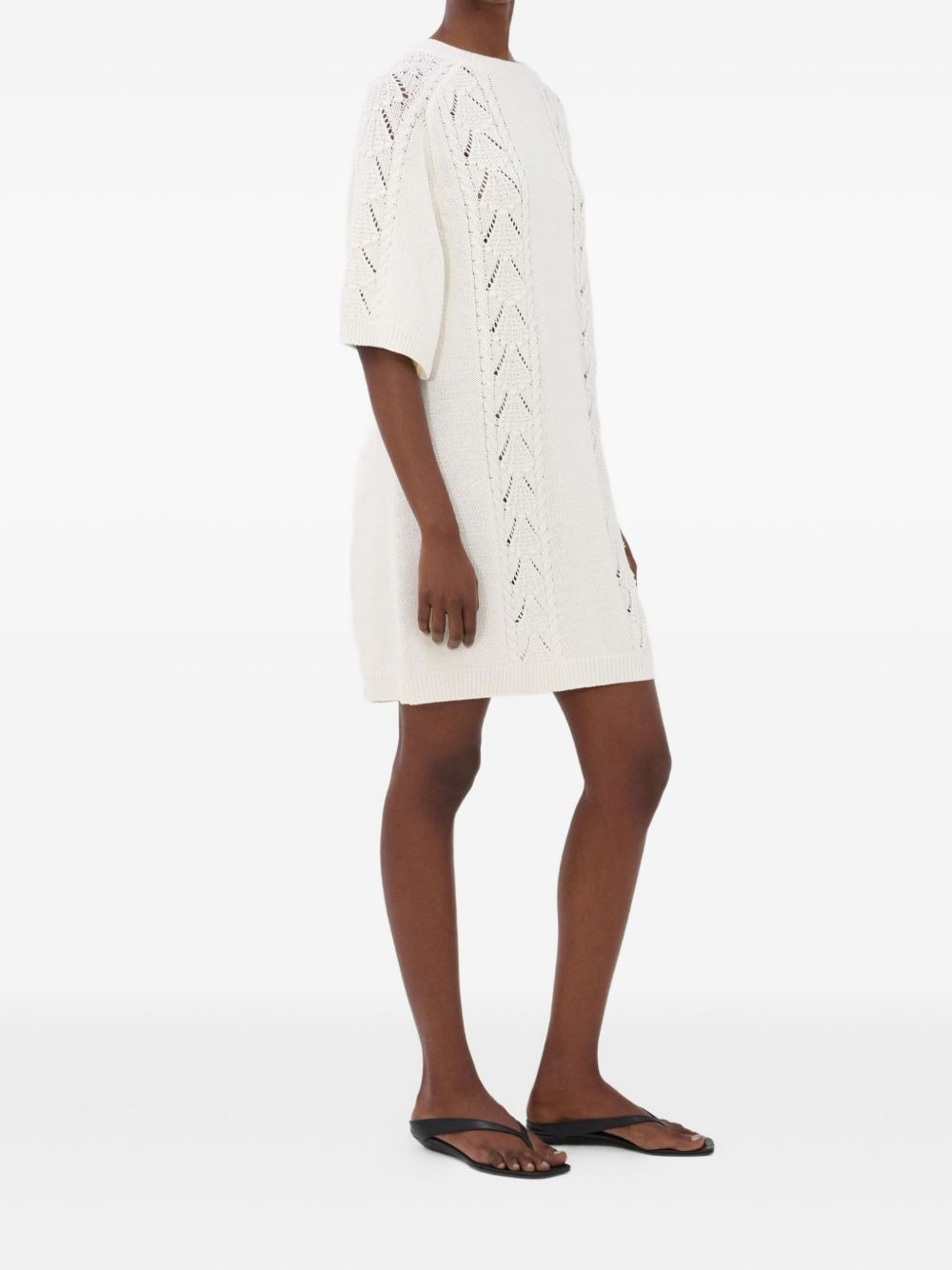 Arman cable-knit mini dress - 3