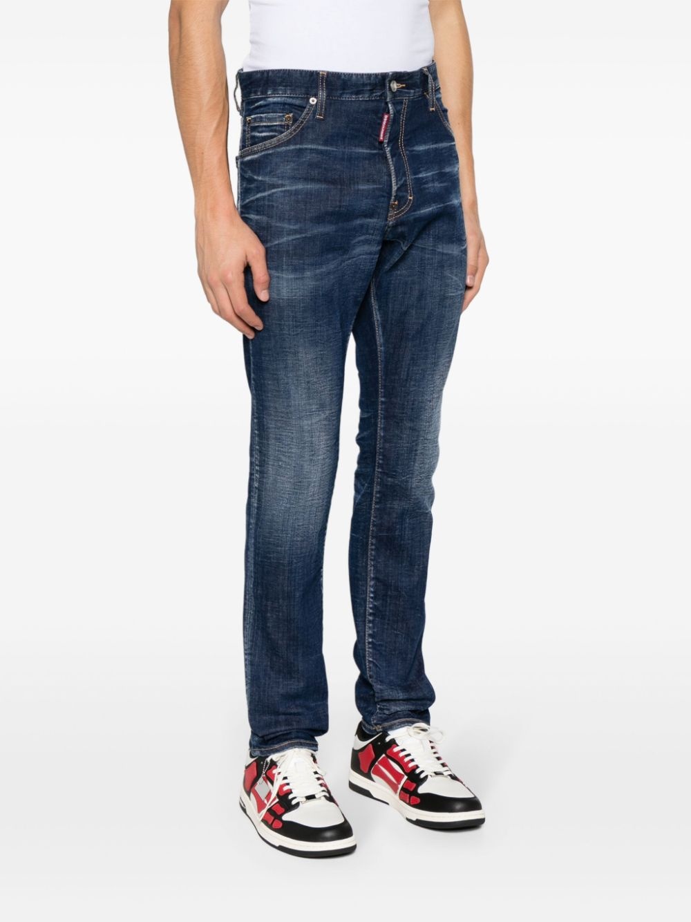 Cool Guy mid-rise slim-leg jeans - 3