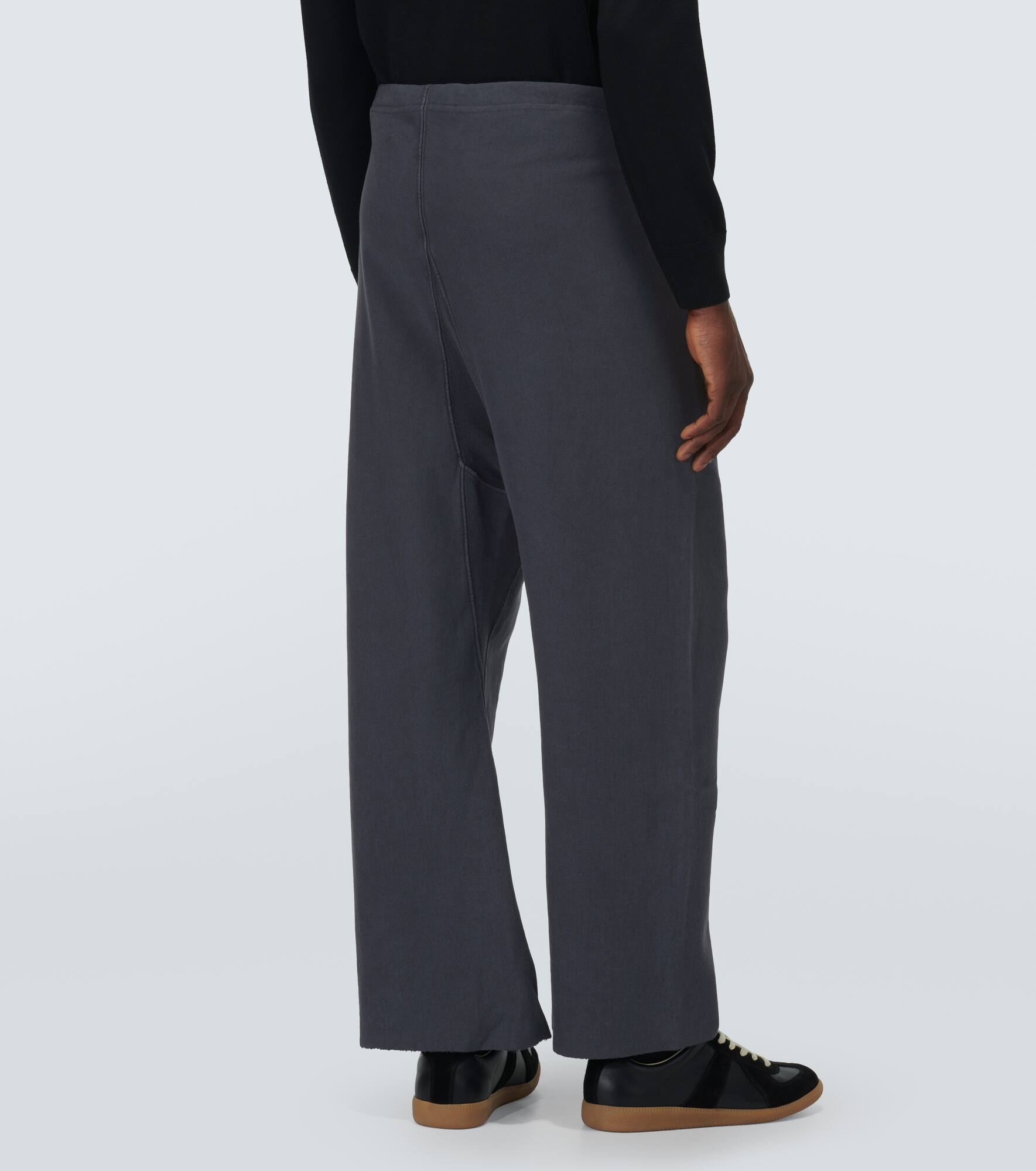 Cotton straight pants - 4
