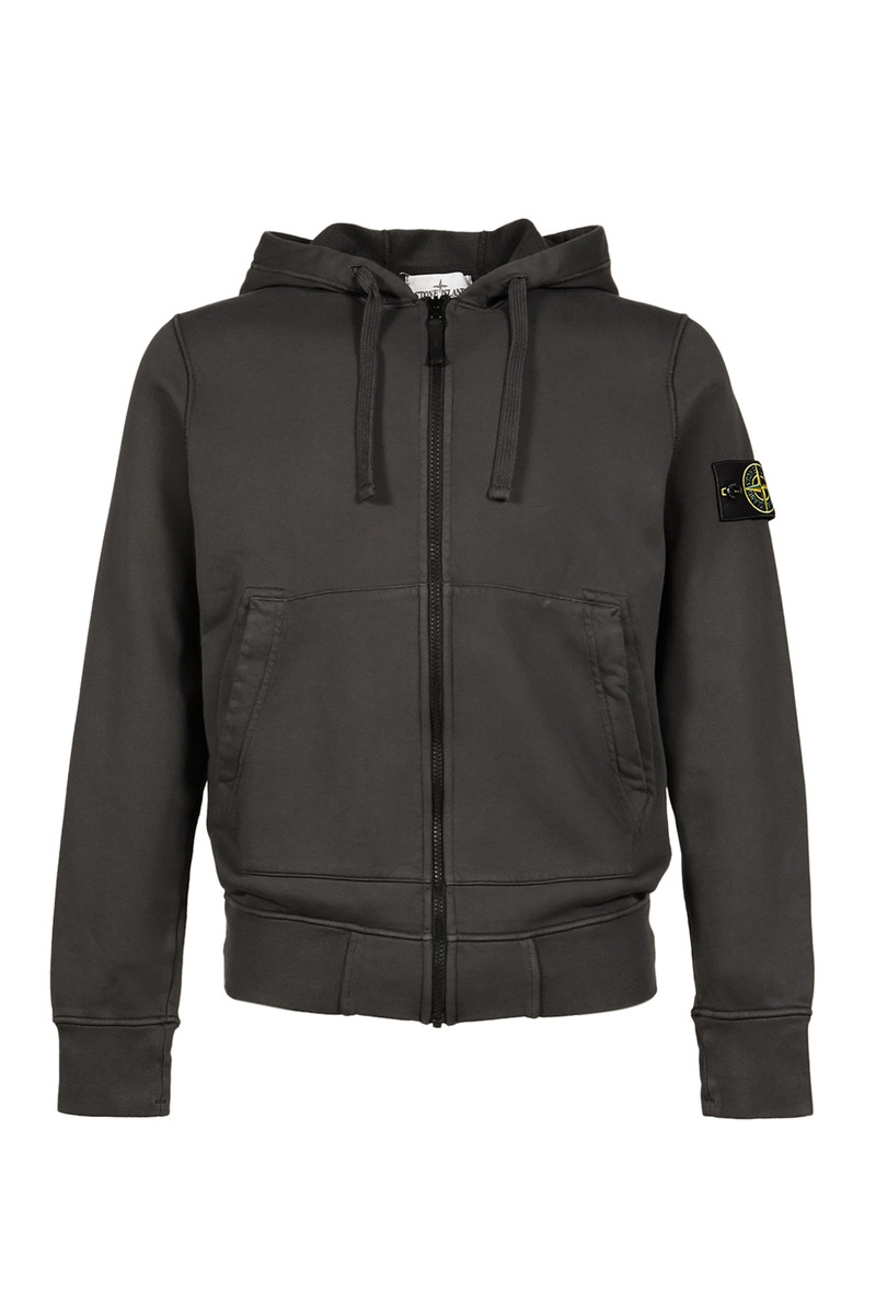 HOODIE SWEATER / LEAD GREY 1