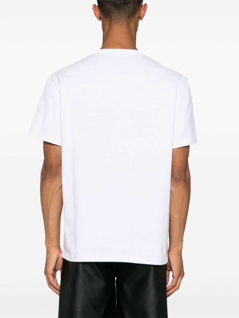 logo-print cotton T-shirt - 4