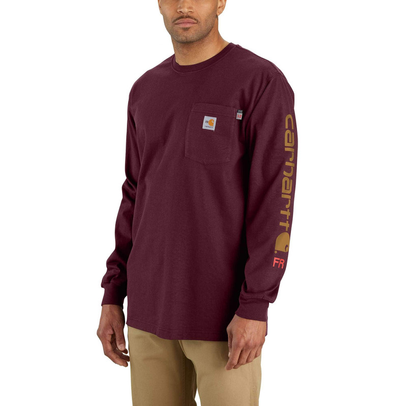 FR Force Irvine Loose LS Logo T-Shirt 1