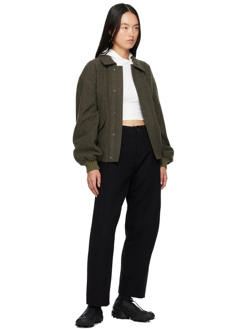 HYEIN SEO Black Bent Trousers outlook