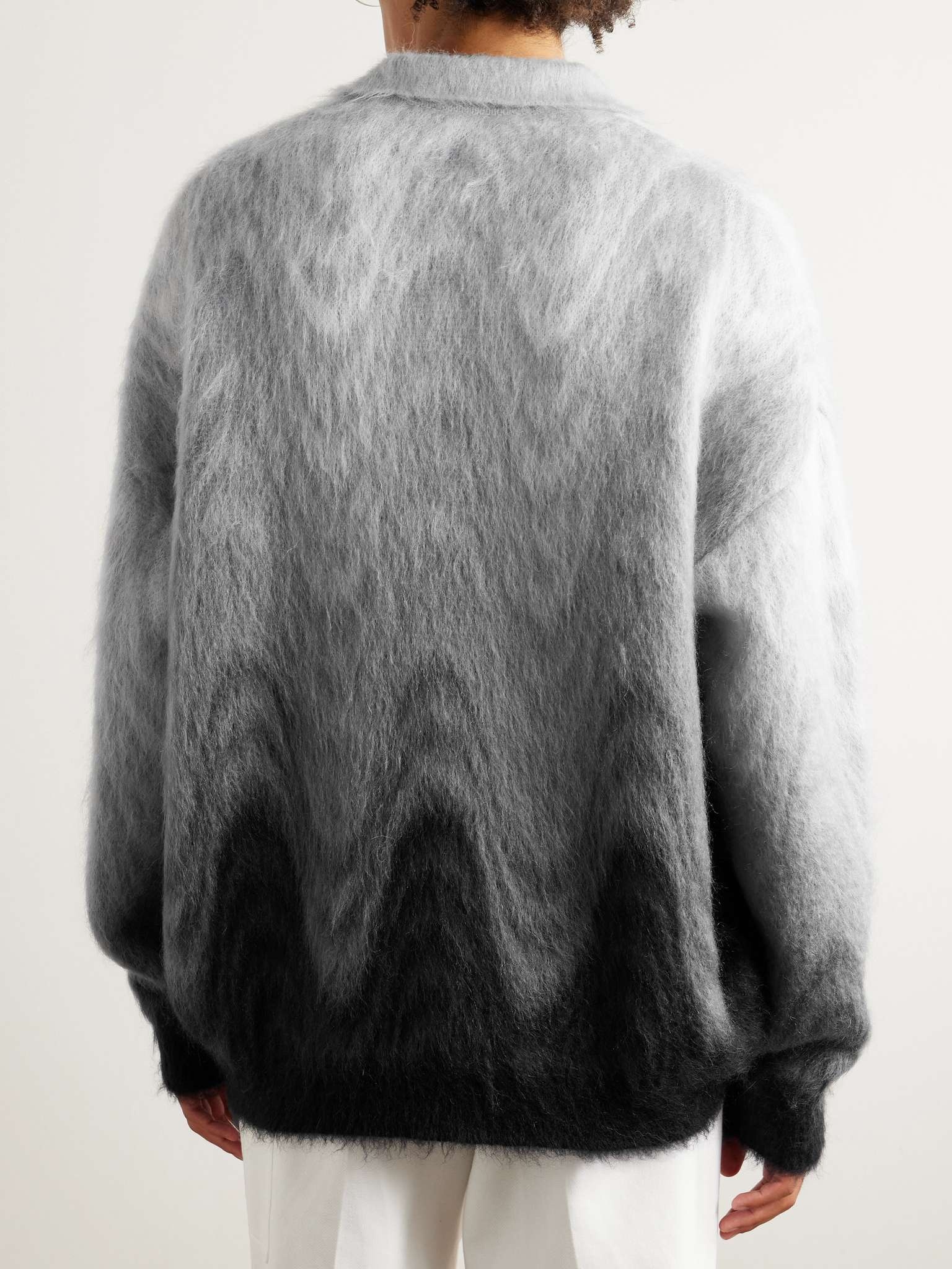 Dégradé Mohair Polo Shirt - 3