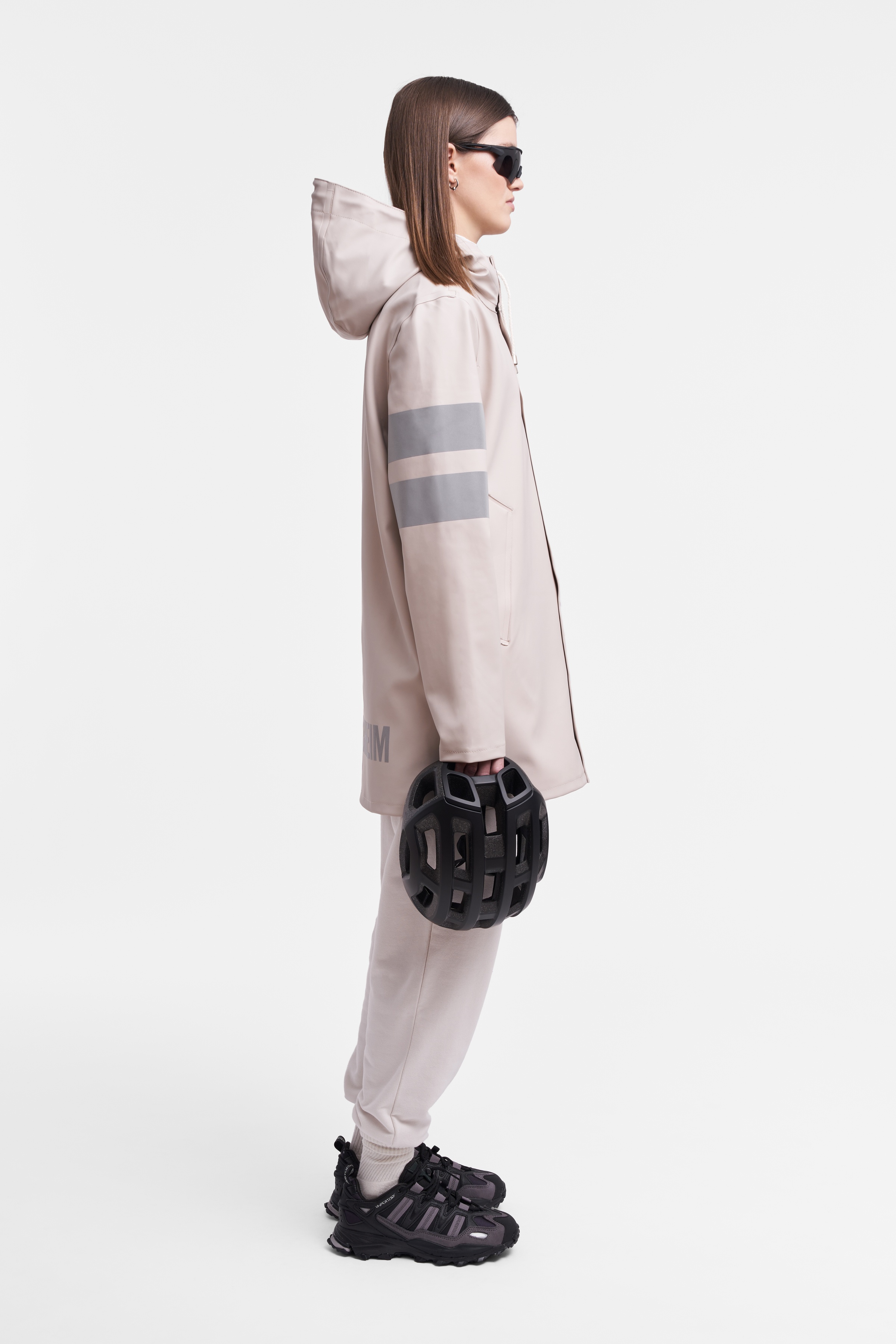 Stockholm Bike Raincoat Light Sand - 13