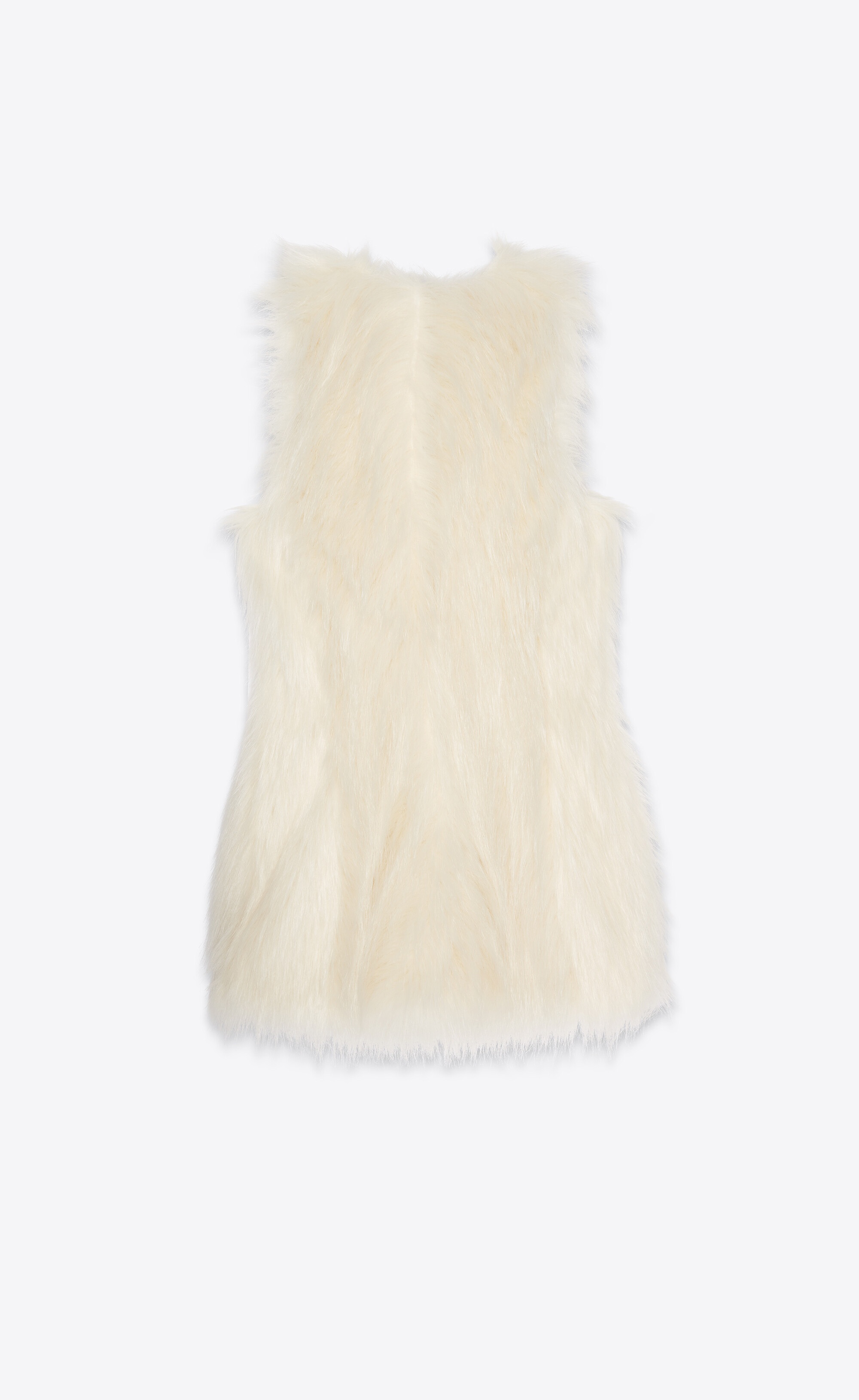 mini dress in faux fur - 3