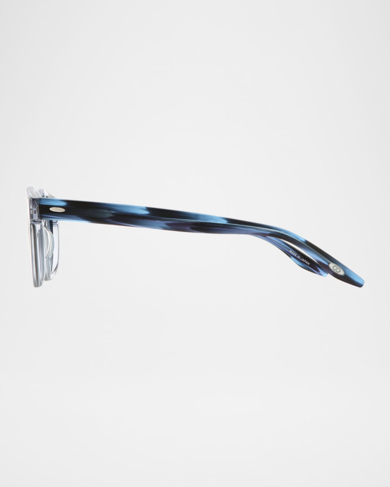 BARTON PERREIRA Men's Oxford Acetate Round Sunglasses outlook